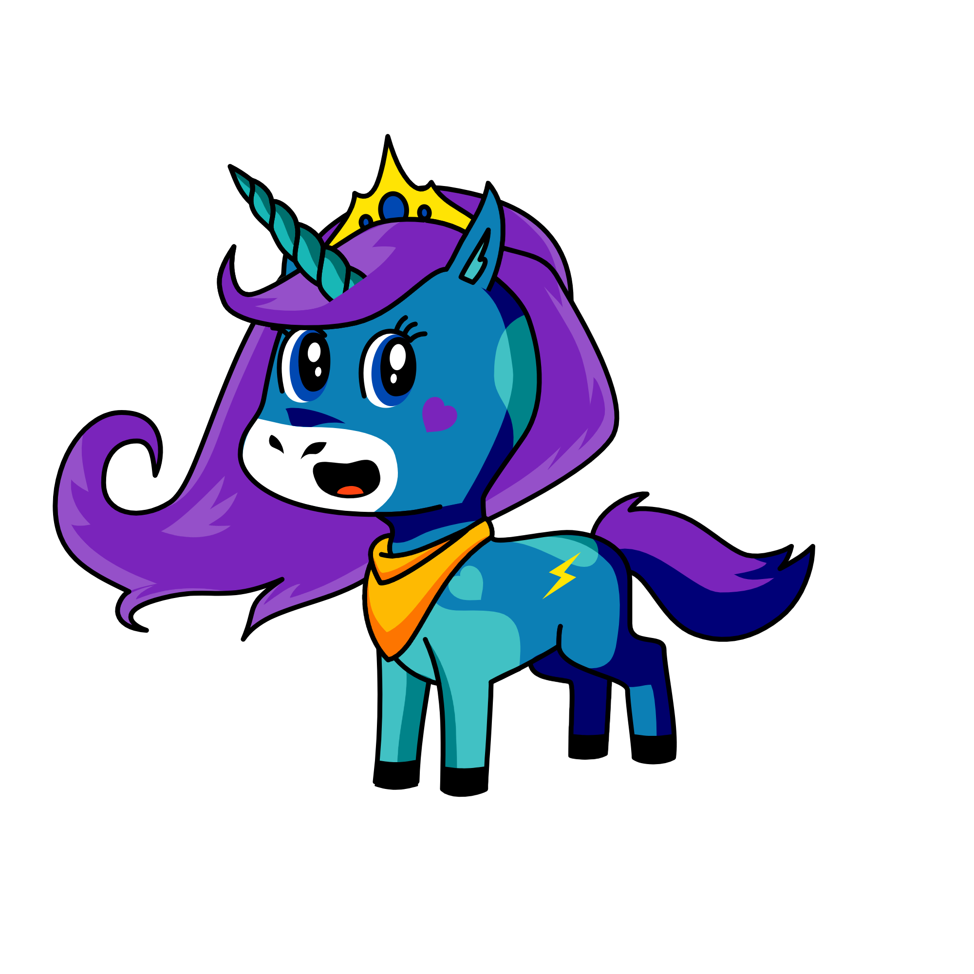 elesta bella betabel, the unicorn