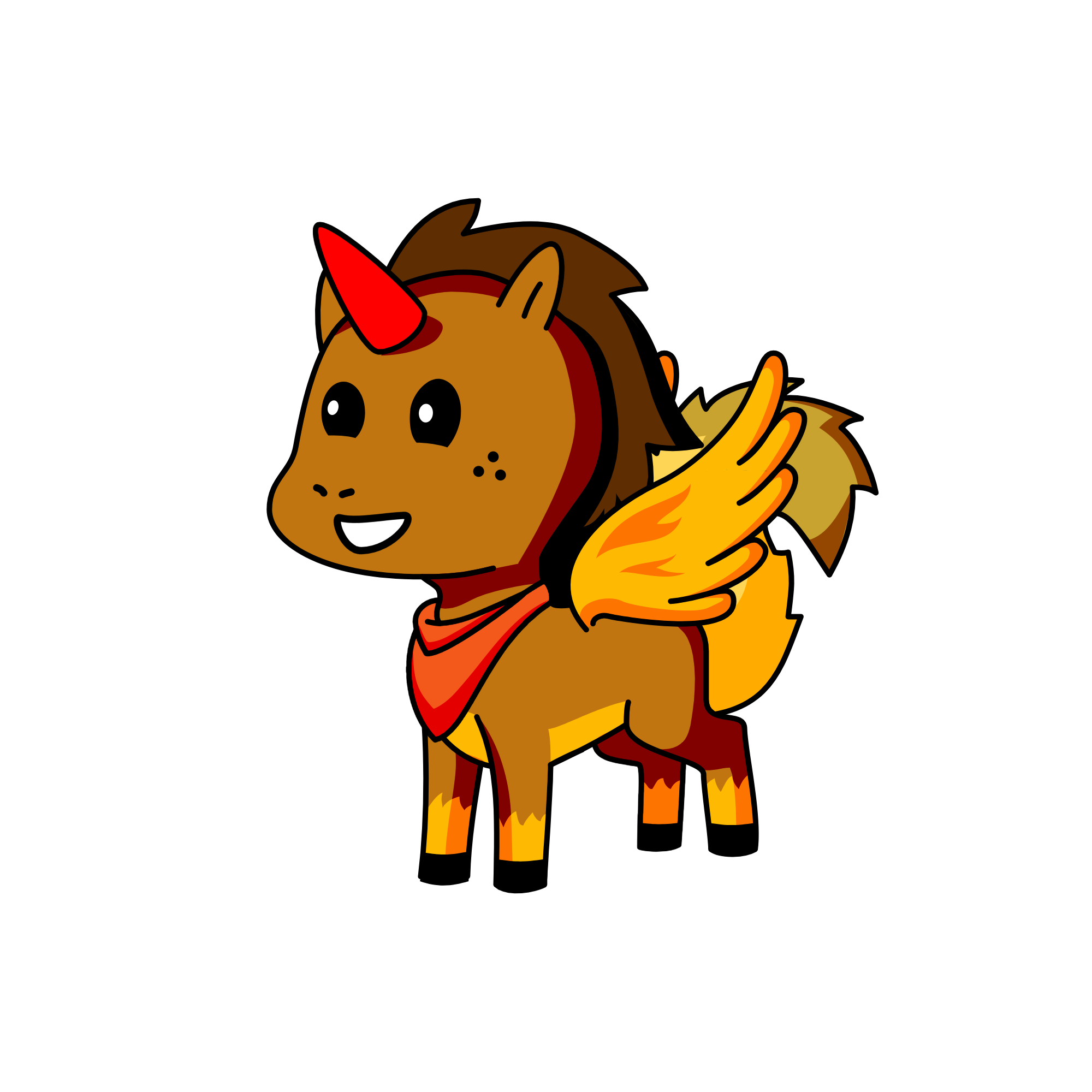 rocket, the unicorn