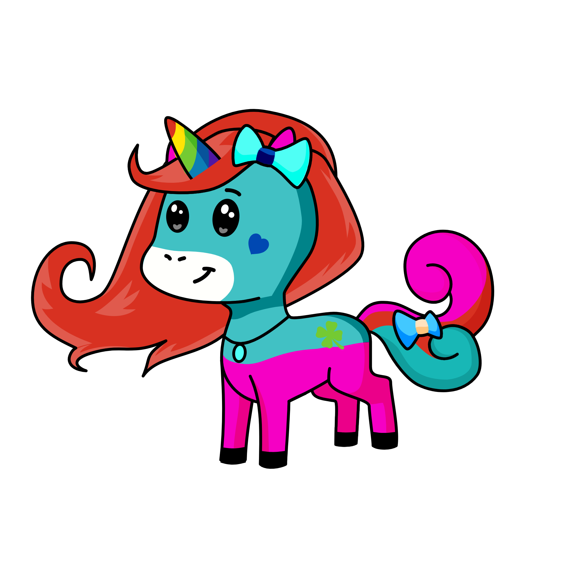 Princess Luckerina, the unicorn