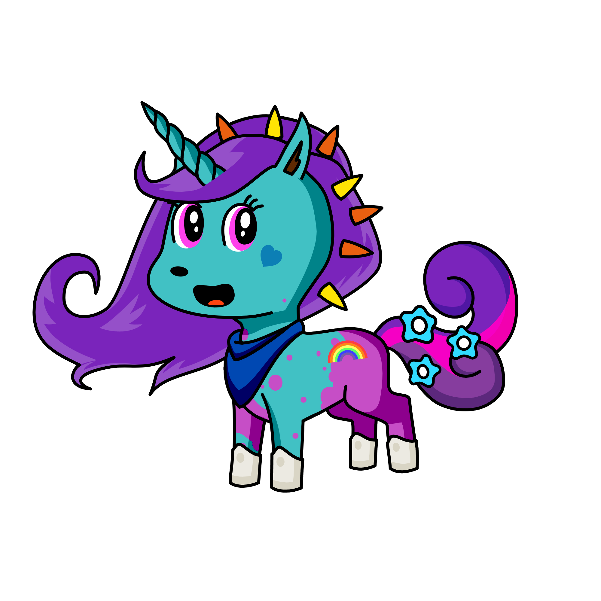 skylear, the unicorn