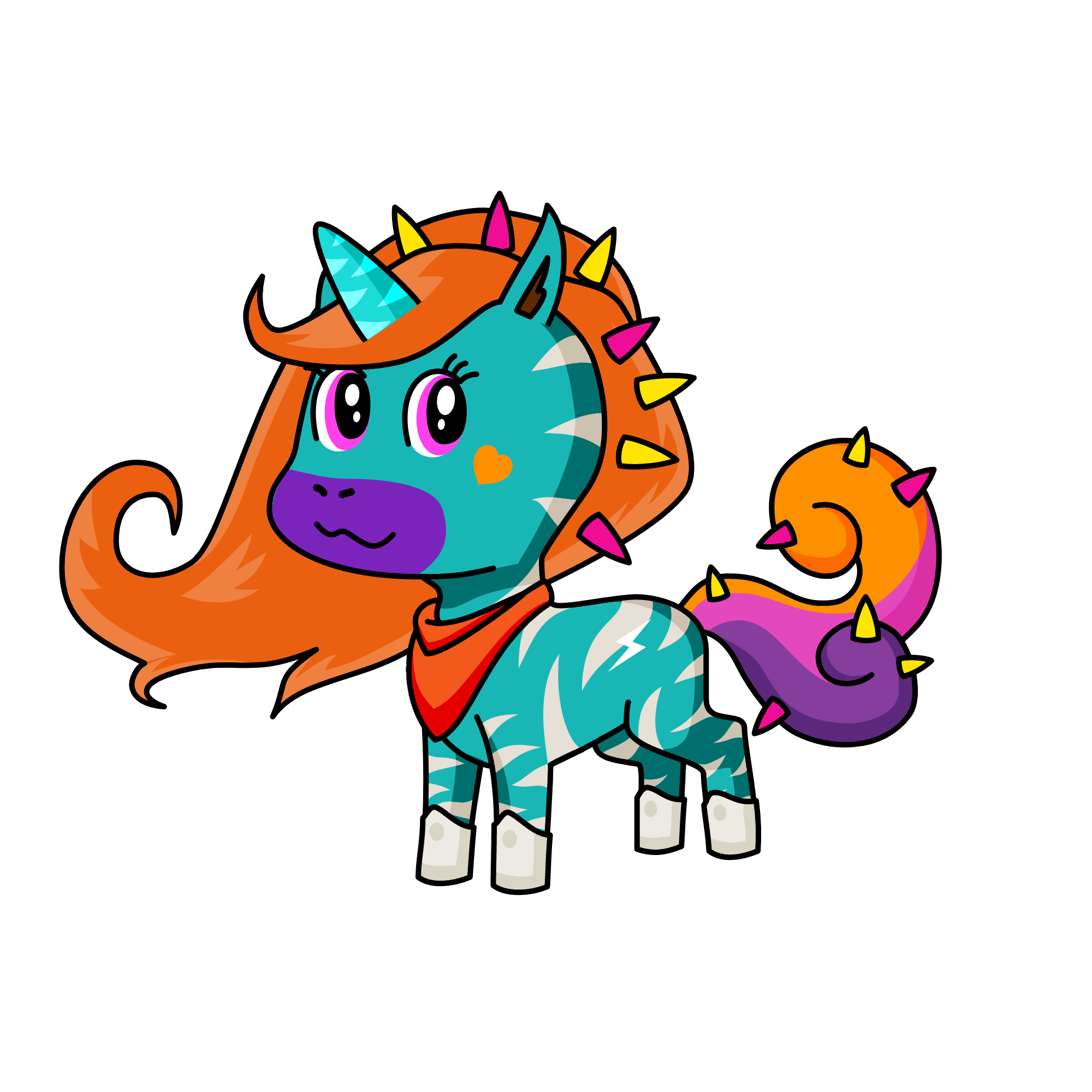 Tunder, the unicorn