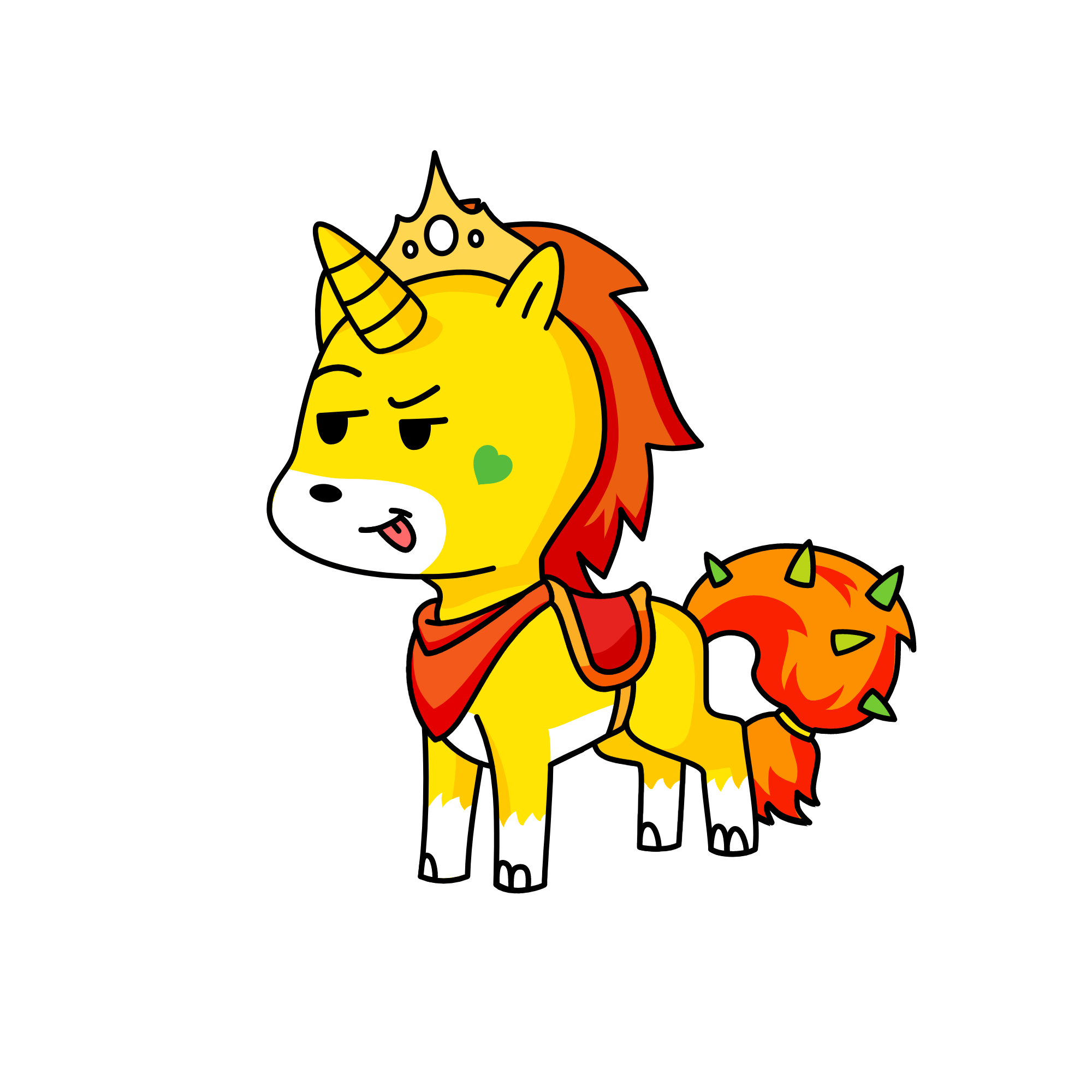bly, the unicorn