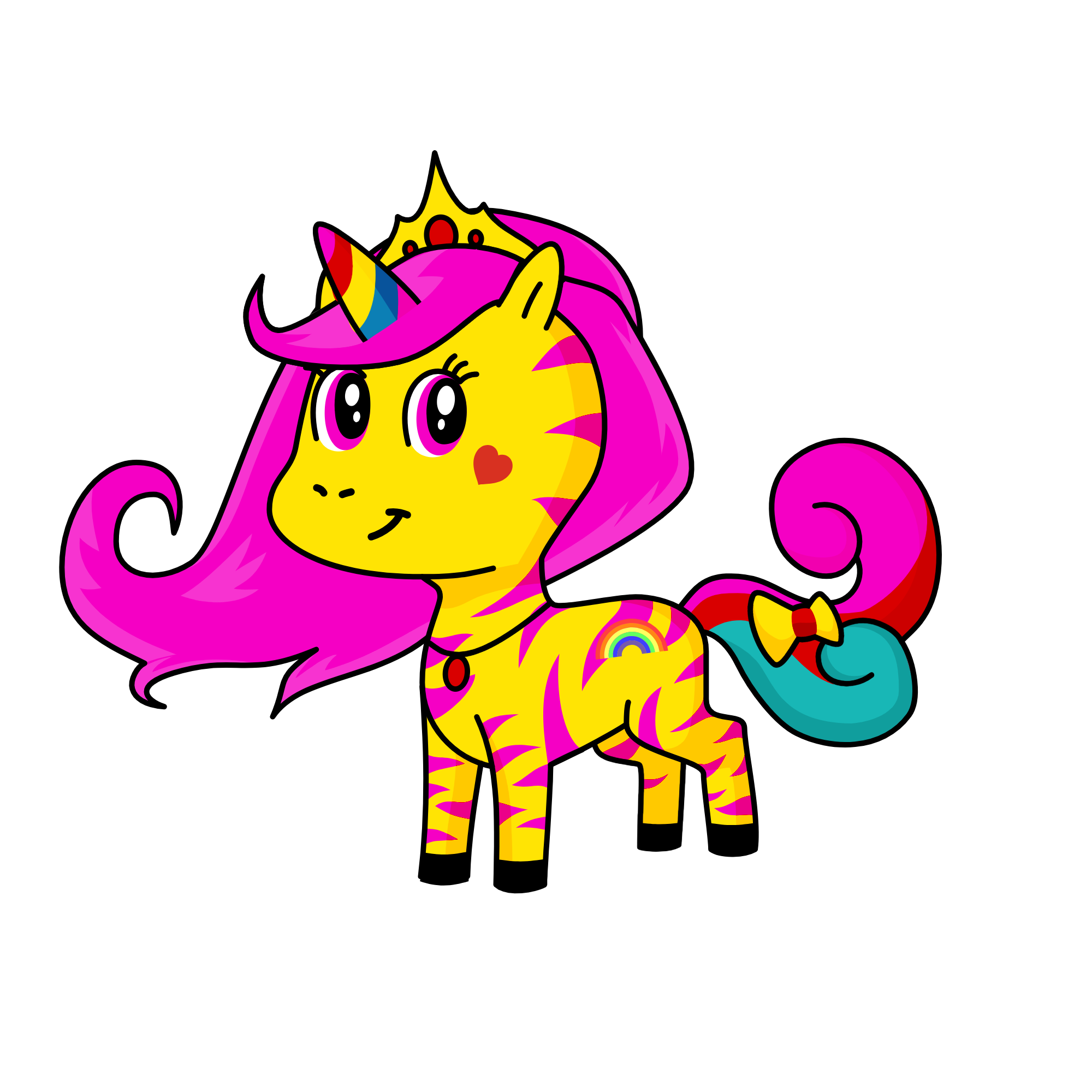 rainha do gelo, the unicorn
