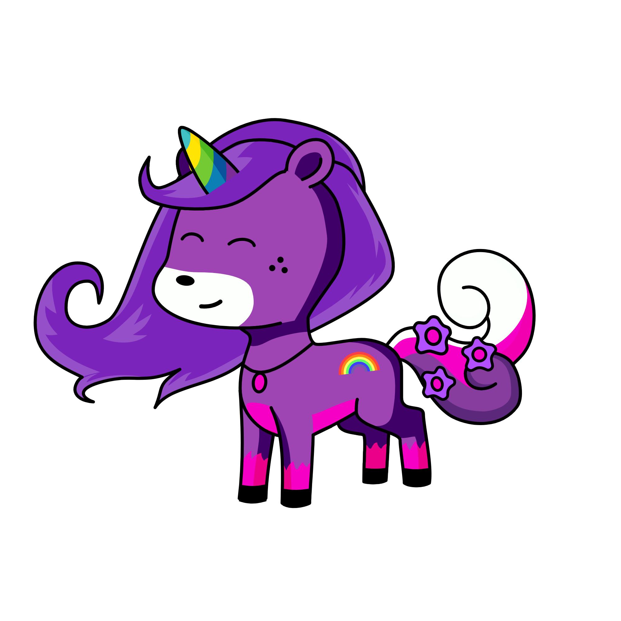 princess violet, the unicorn