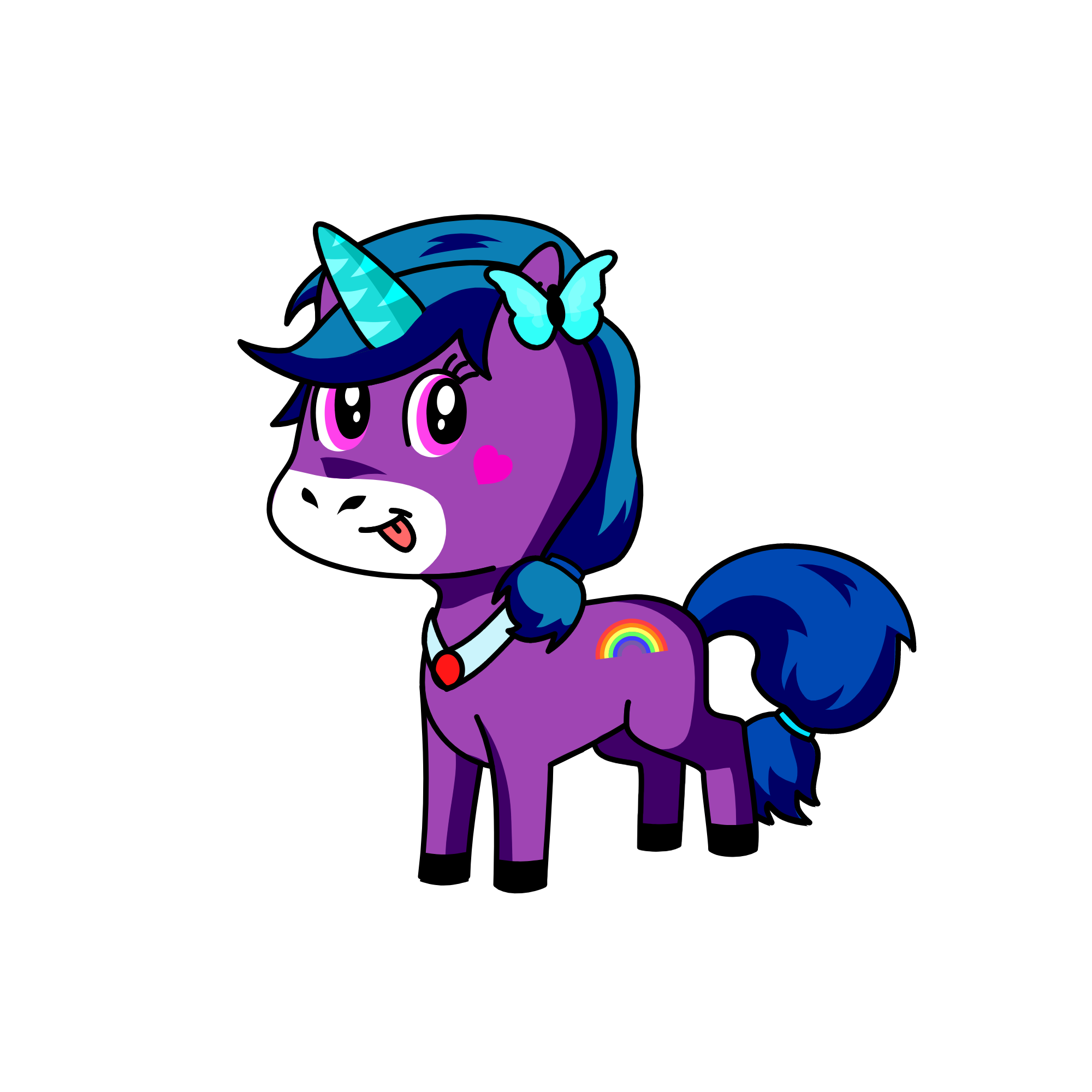 silly unicorn, the unicorn