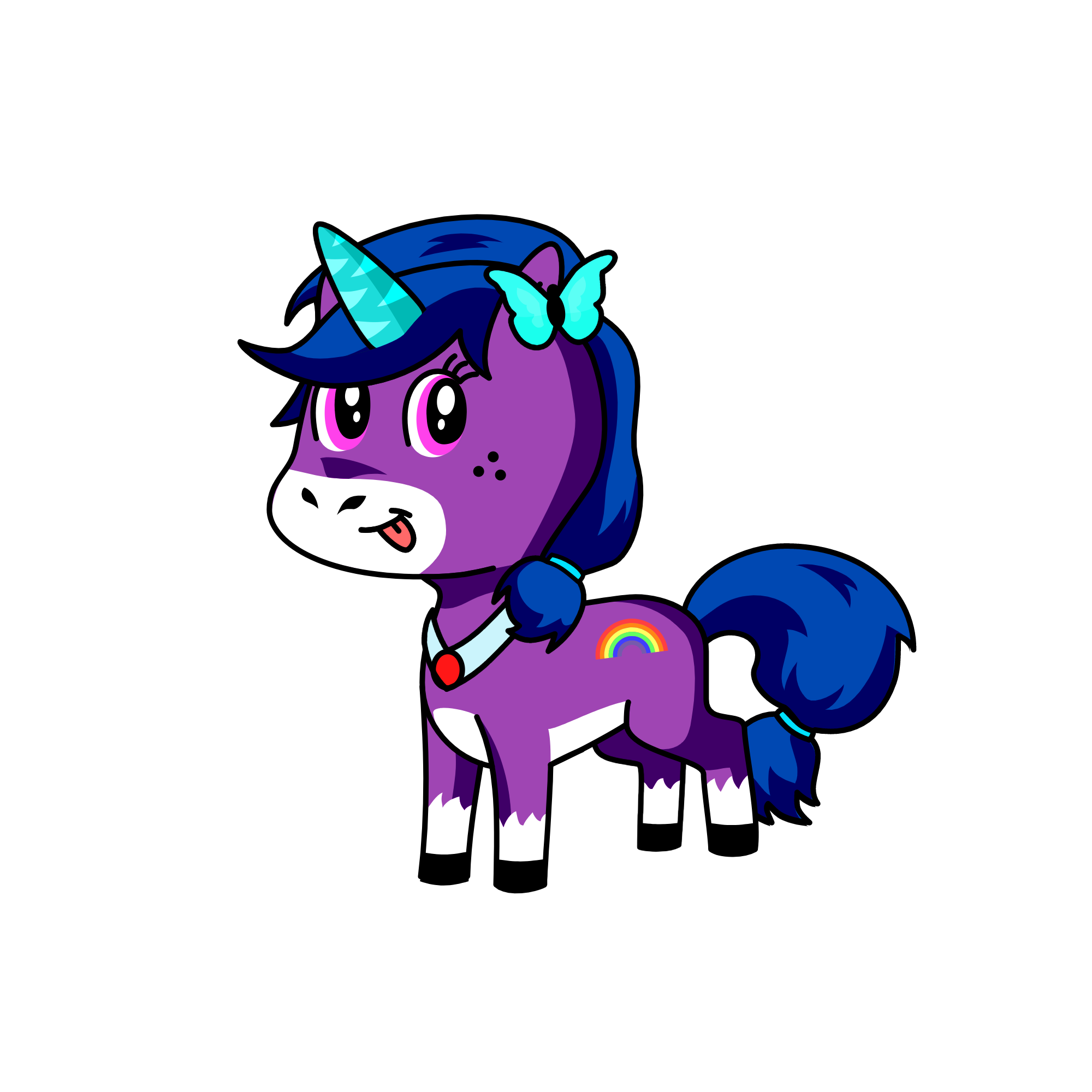 silly unicorn, the unicorn