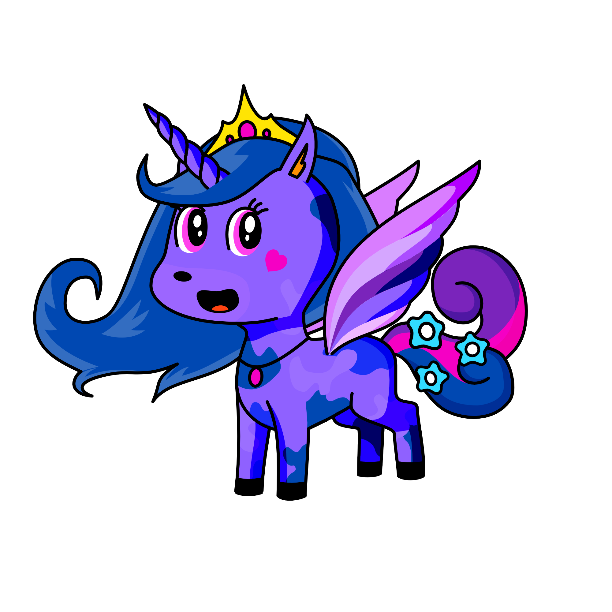 princess twilight sparkle, the unicorn