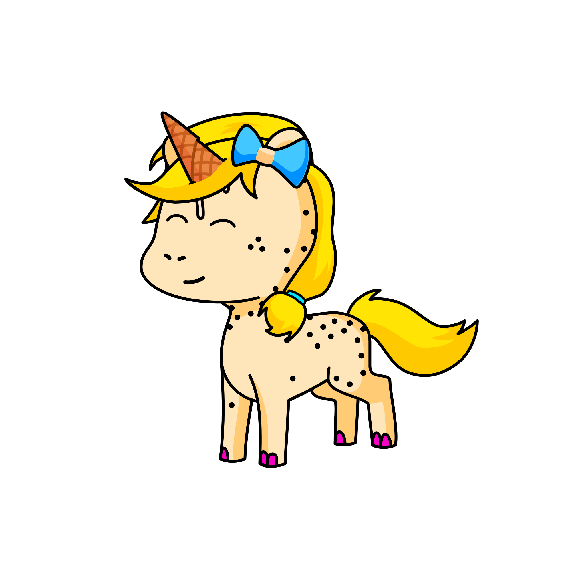 Dis Uni Look Just Like Meh, the unicorn