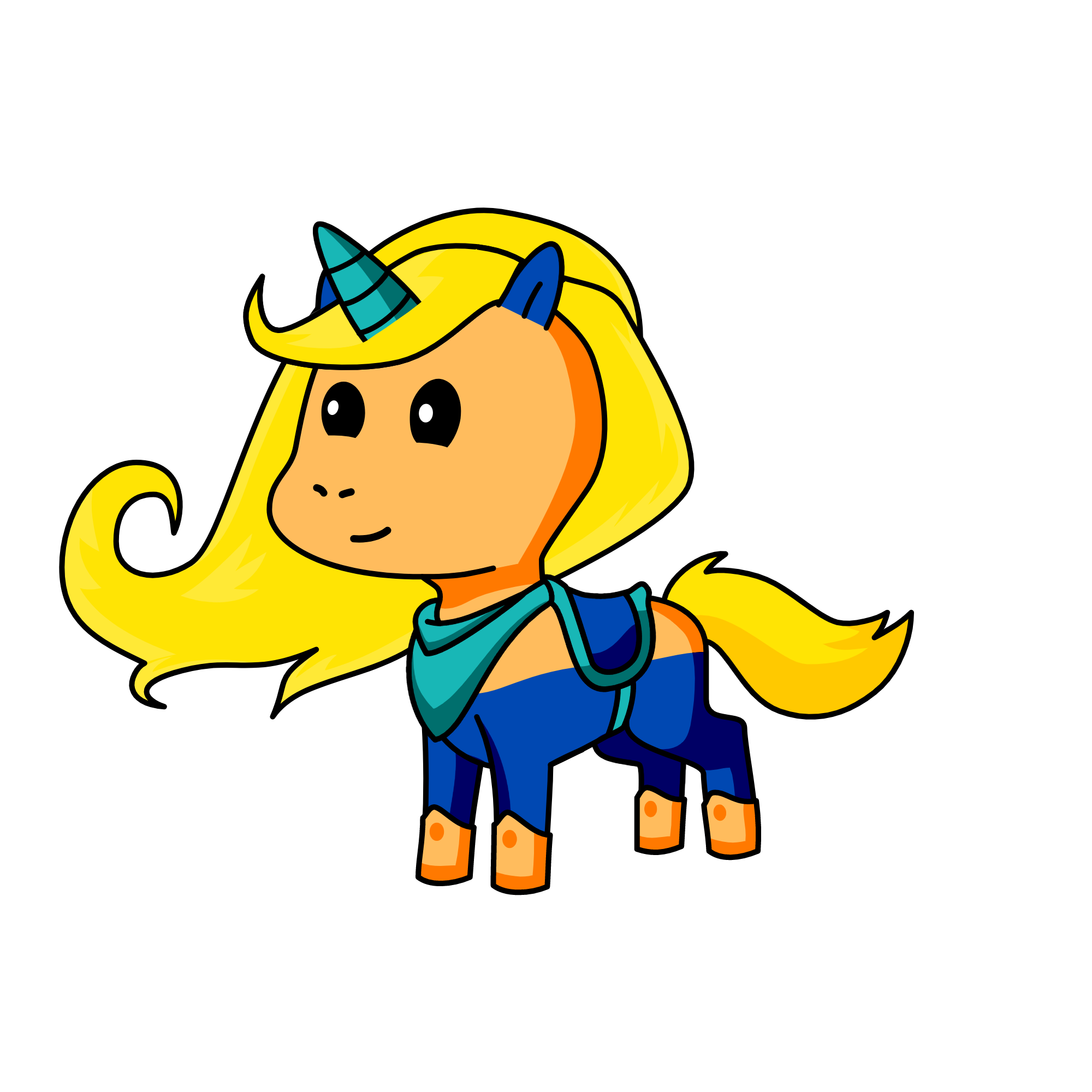 Ellacorn, the unicorn