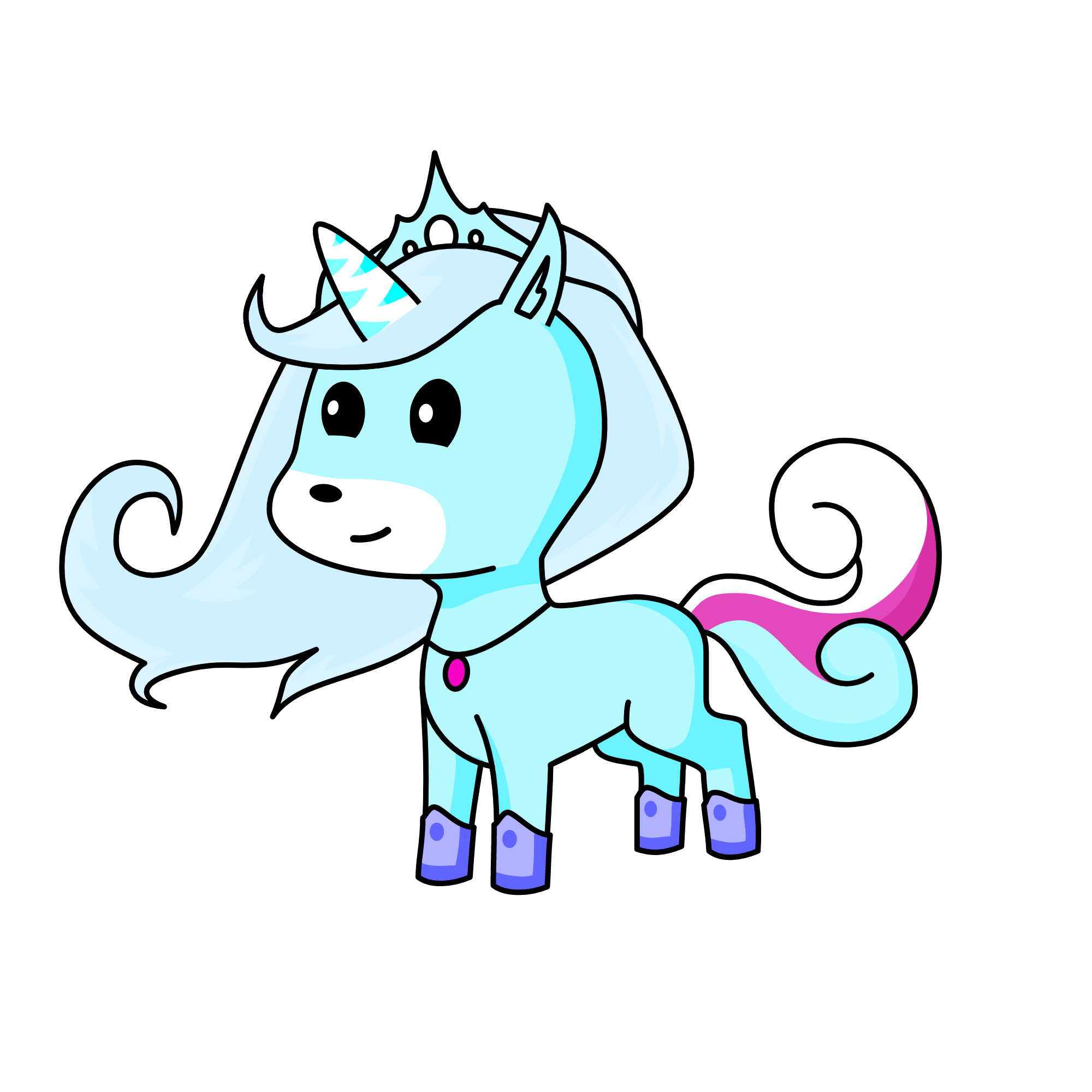 Hi I am Queen of sunlight , the unicorn