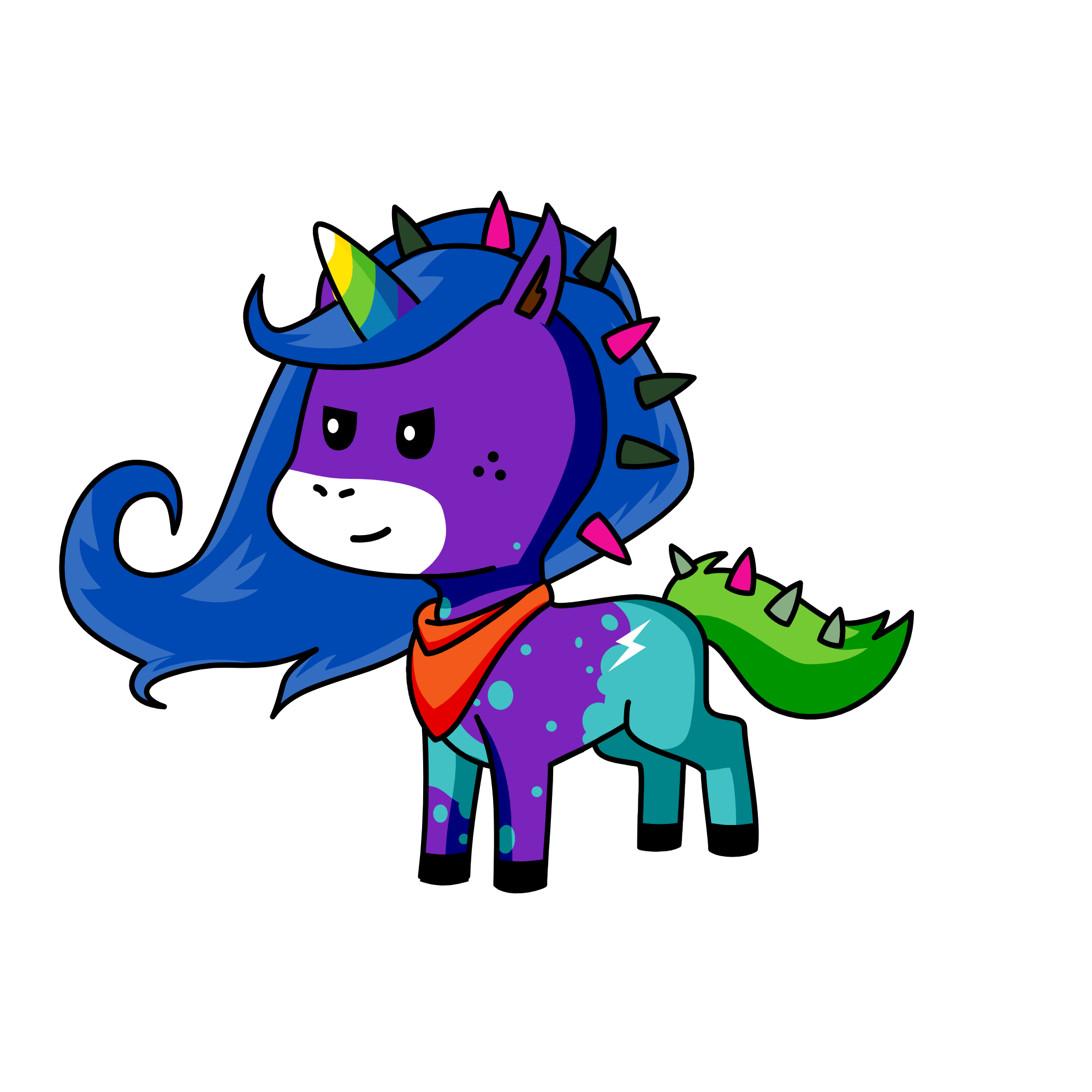 Ellacorn, the unicorn