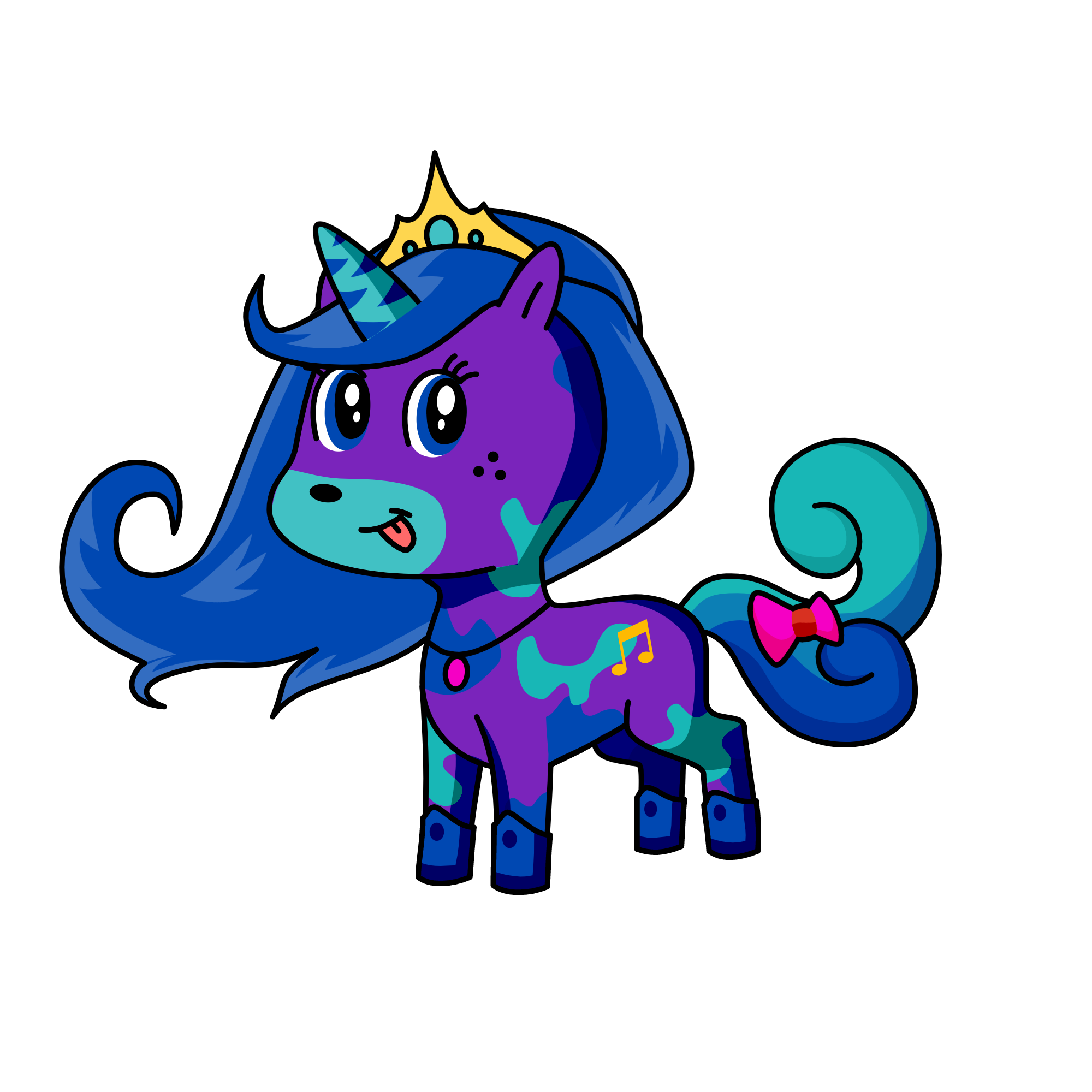 u, the unicorn