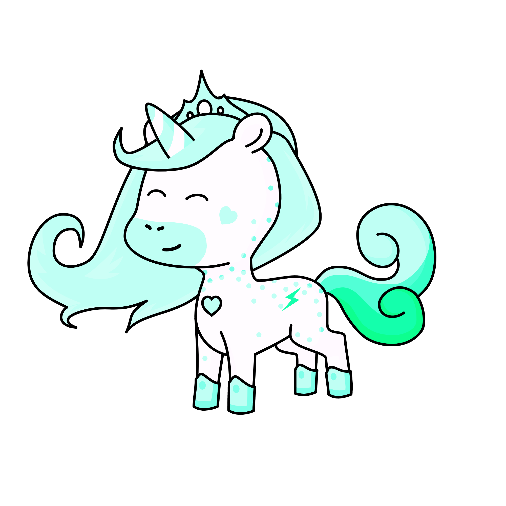 Skye, the unicorn