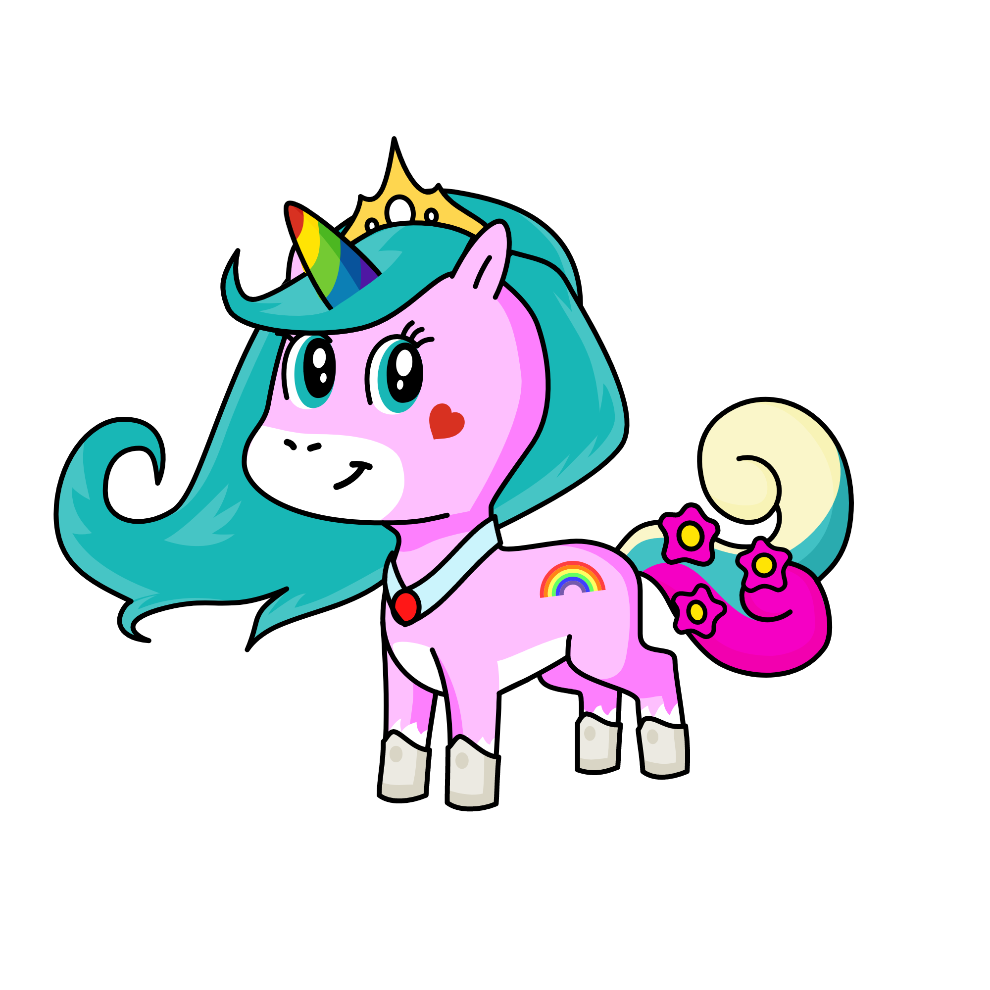 بببب, the unicorn