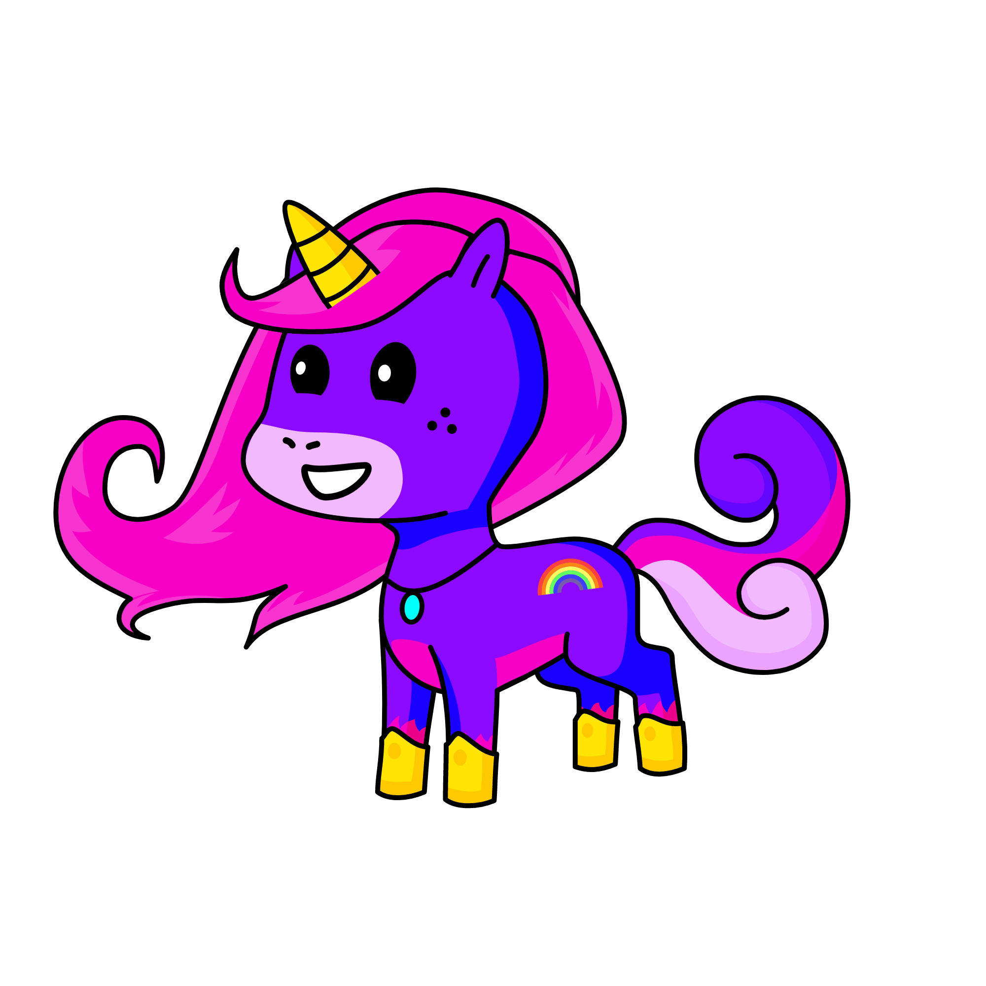 Sweeticorn, the unicorn