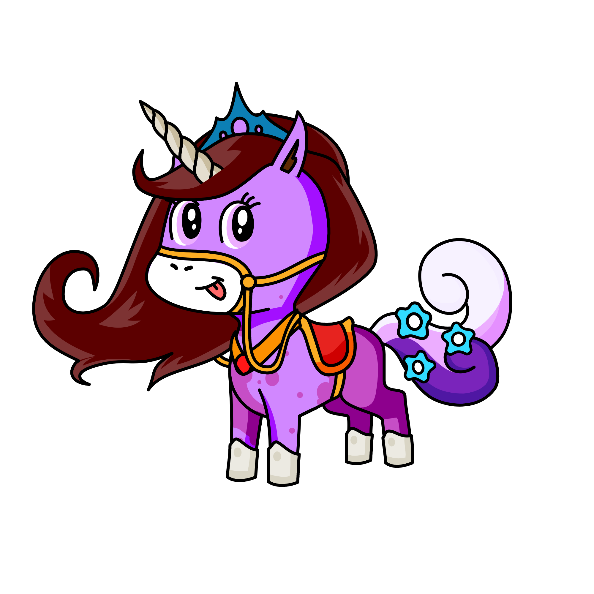 SWEETY, the unicorn