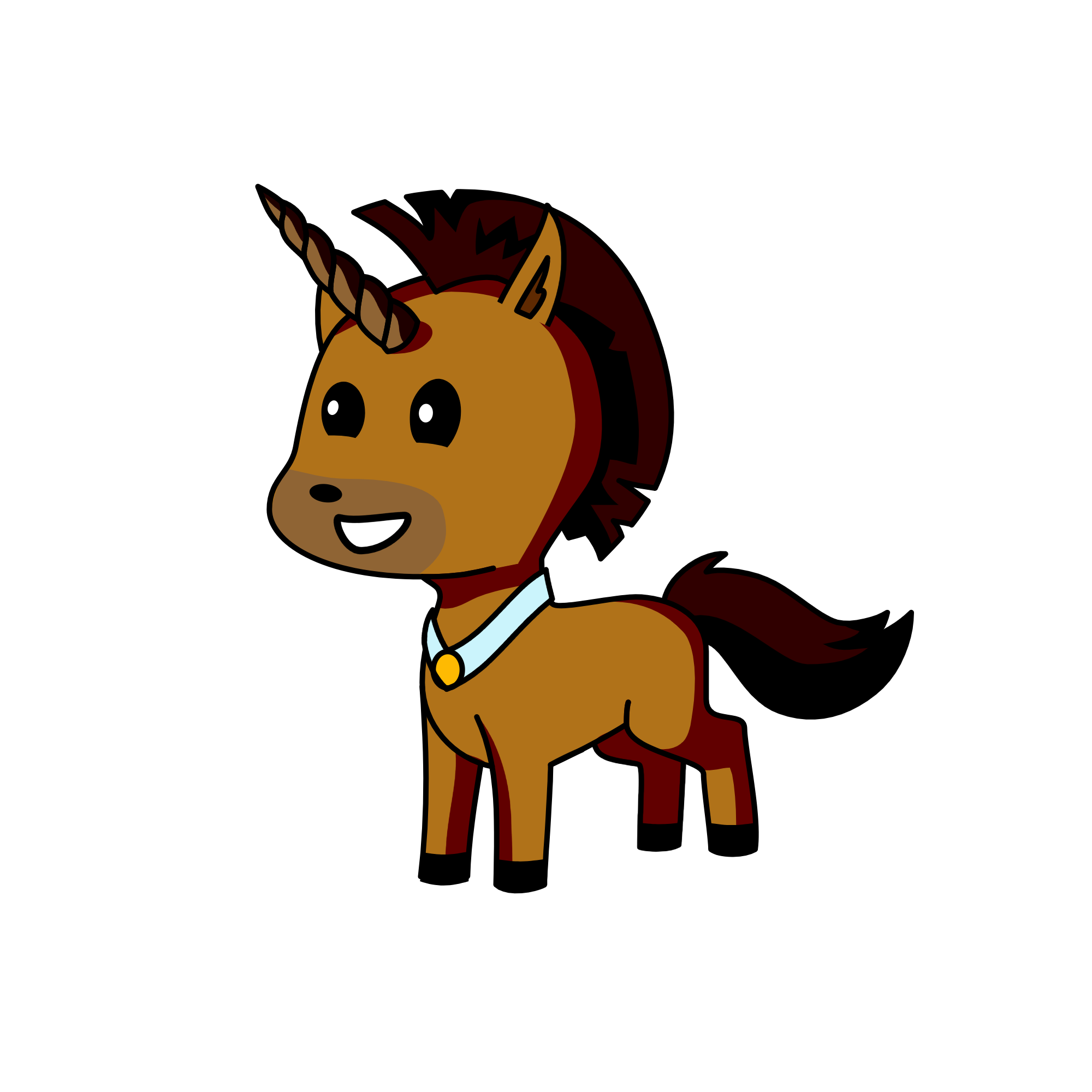 Dasher, the unicorn