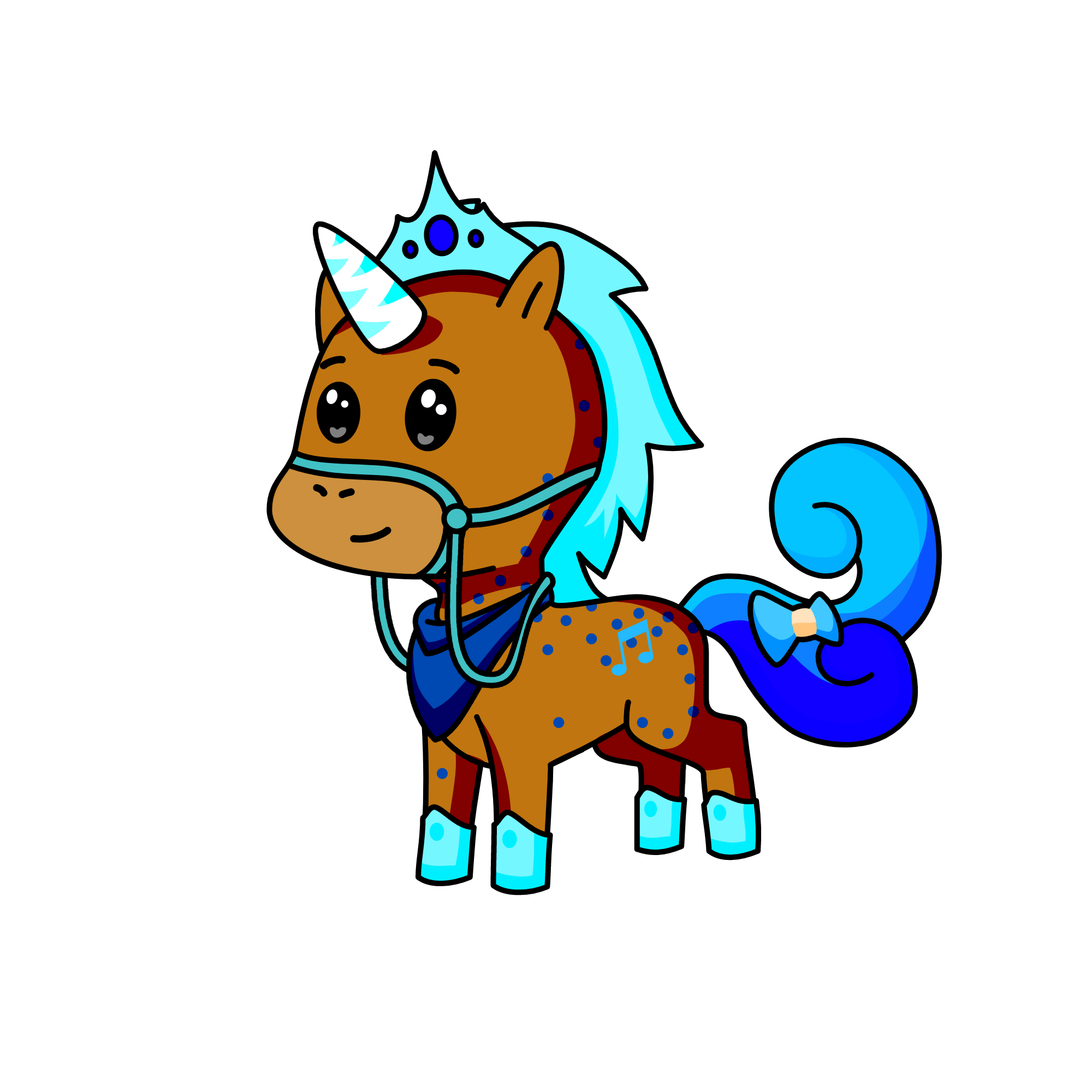 winter, the unicorn