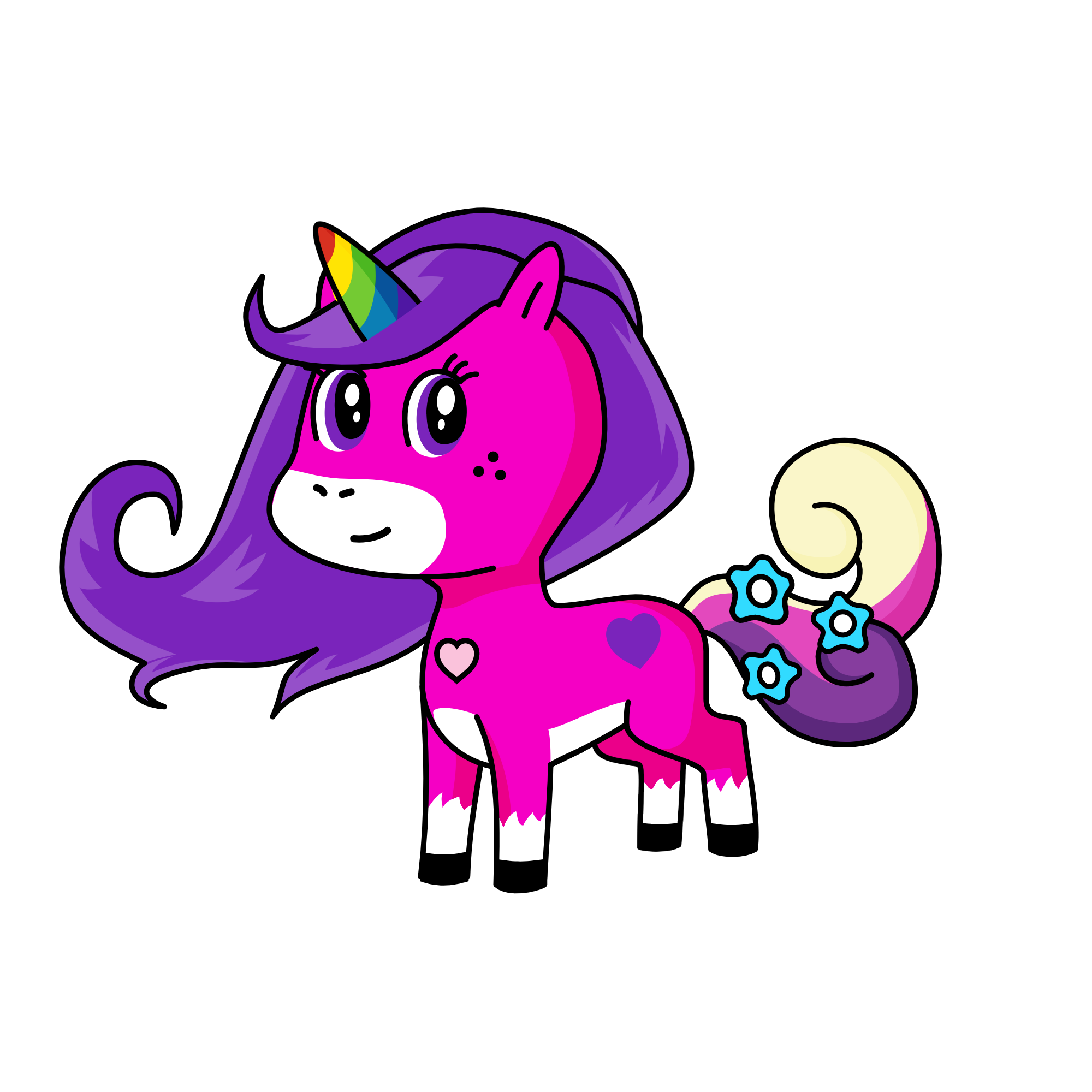 unipanda, the unicorn