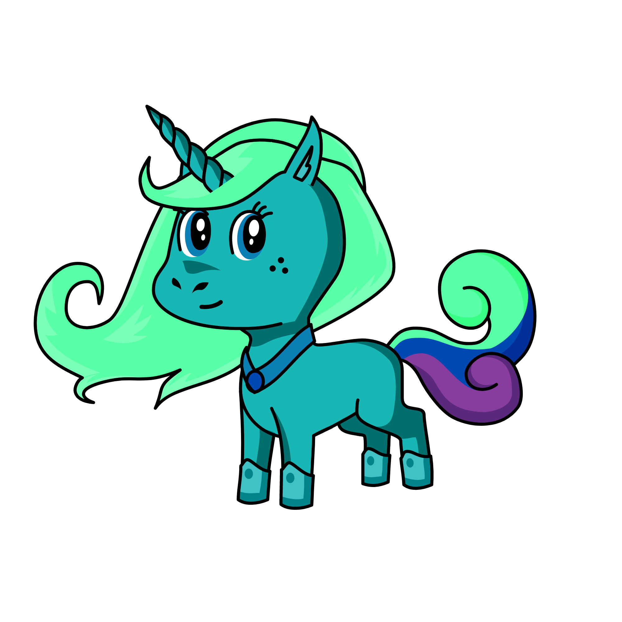 mia, the unicorn