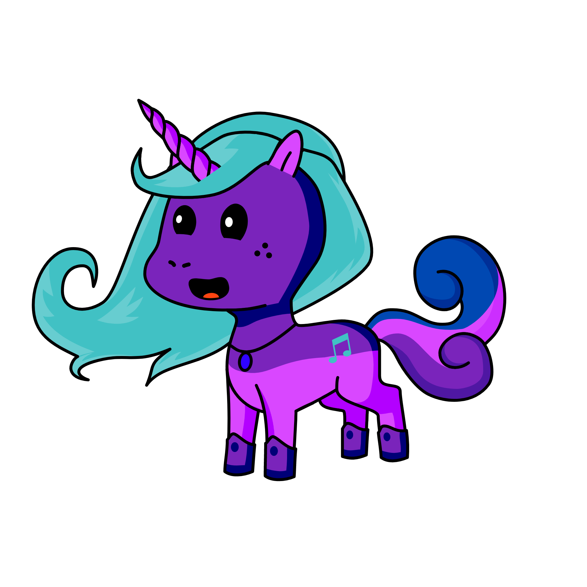 cristal, the unicorn