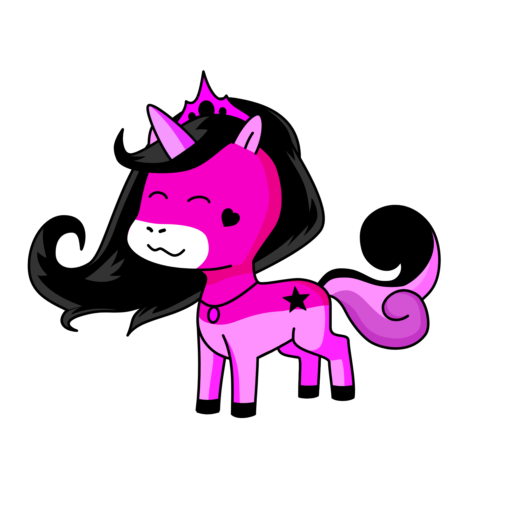 princess Leana, the unicorn
