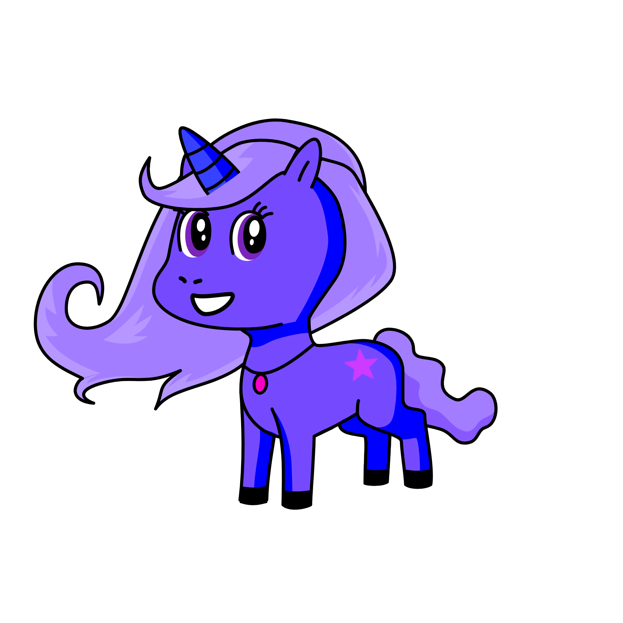Twilight Sparkle, the unicorn