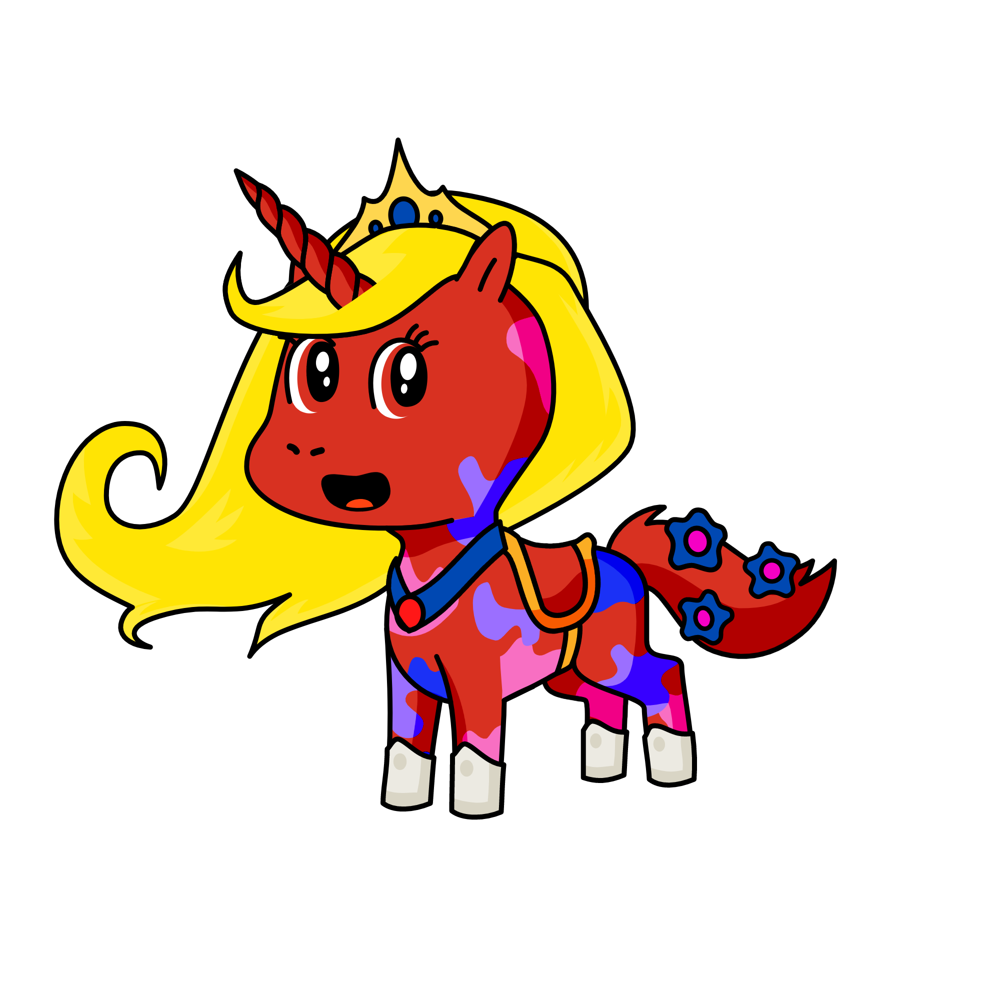 firecorn, the unicorn
