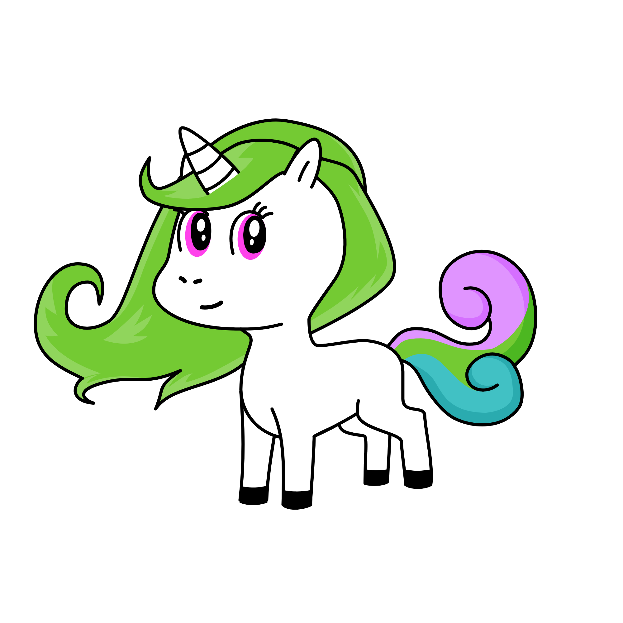Princess Celestia, the unicorn