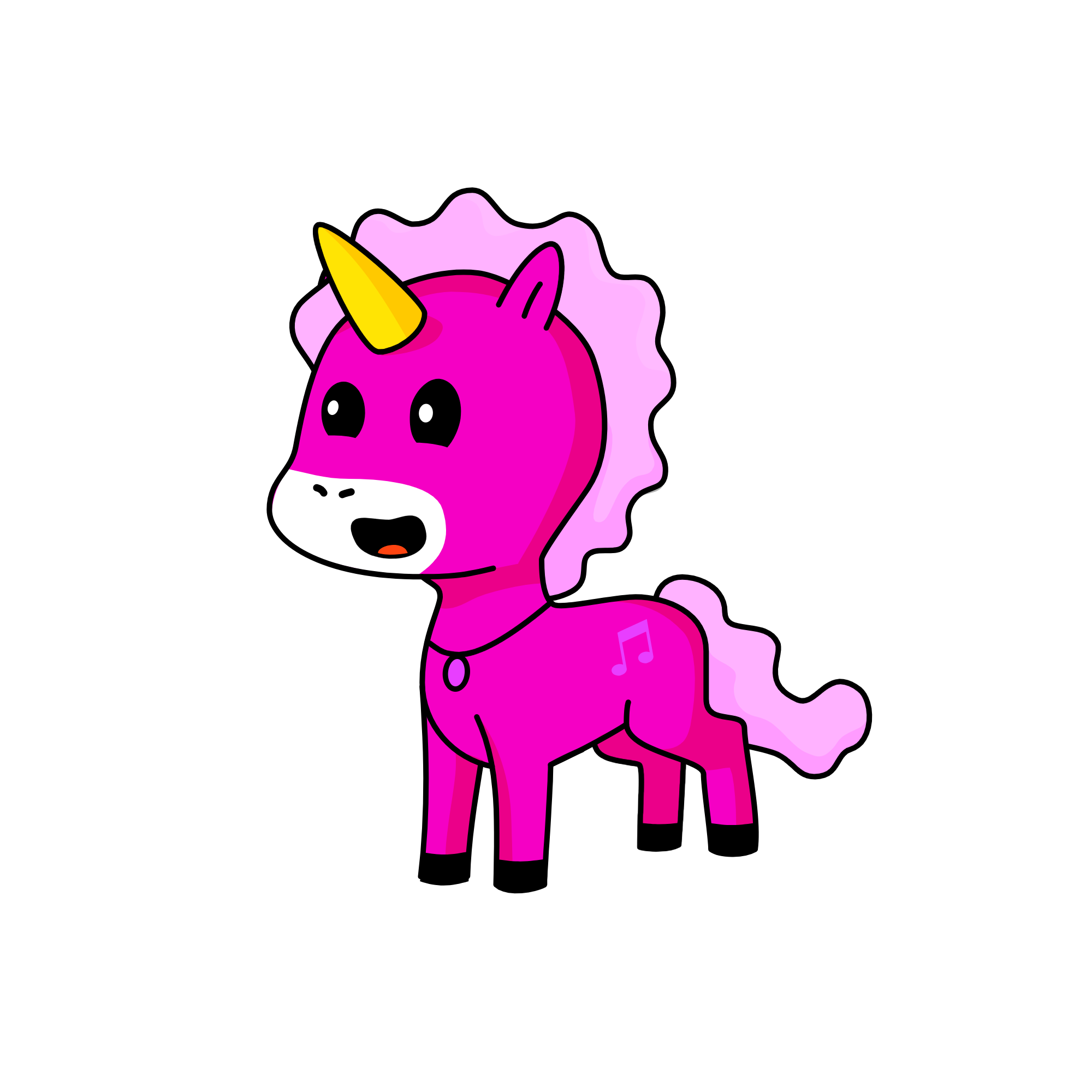 pinkie pie , the unicorn