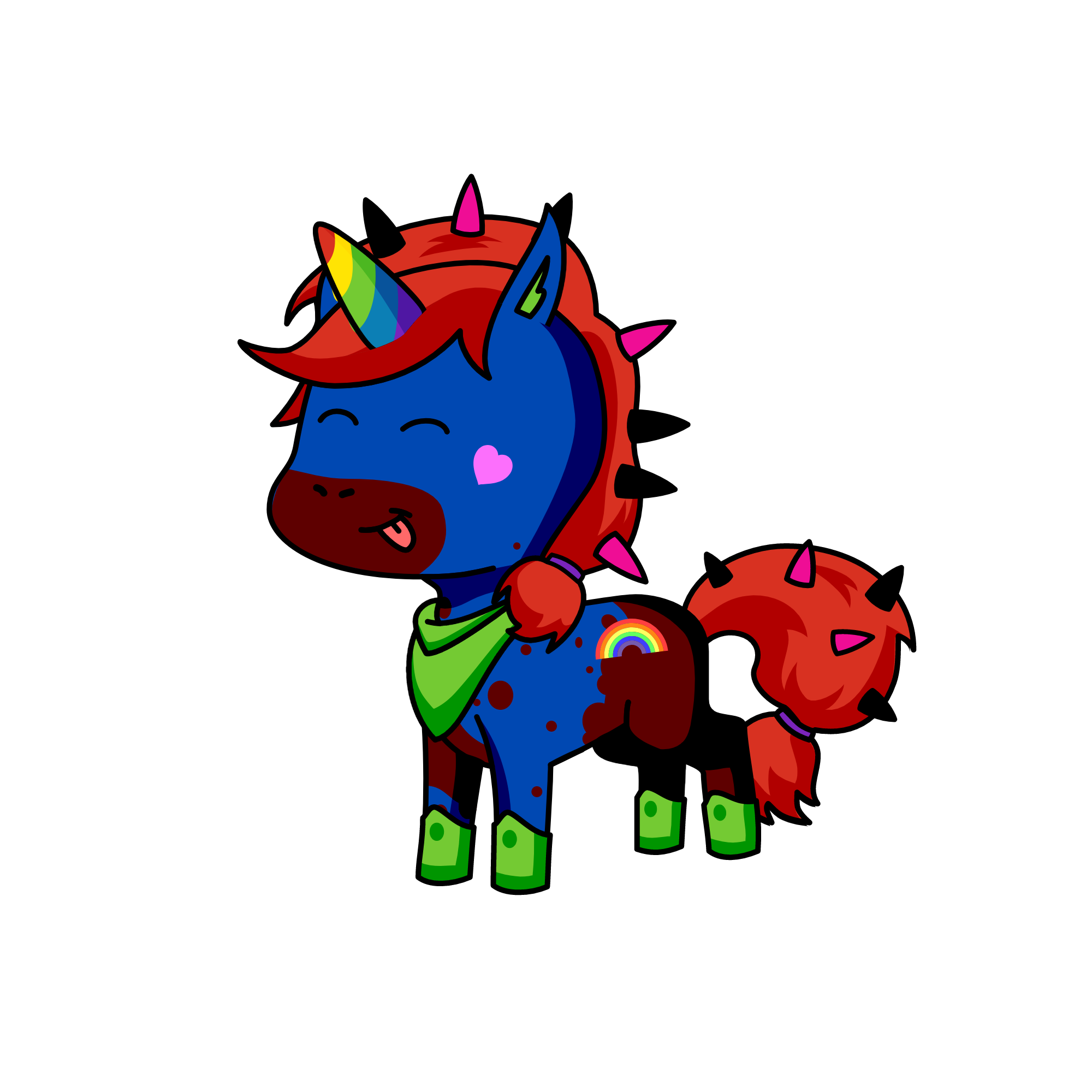 Omen, the unicorn
