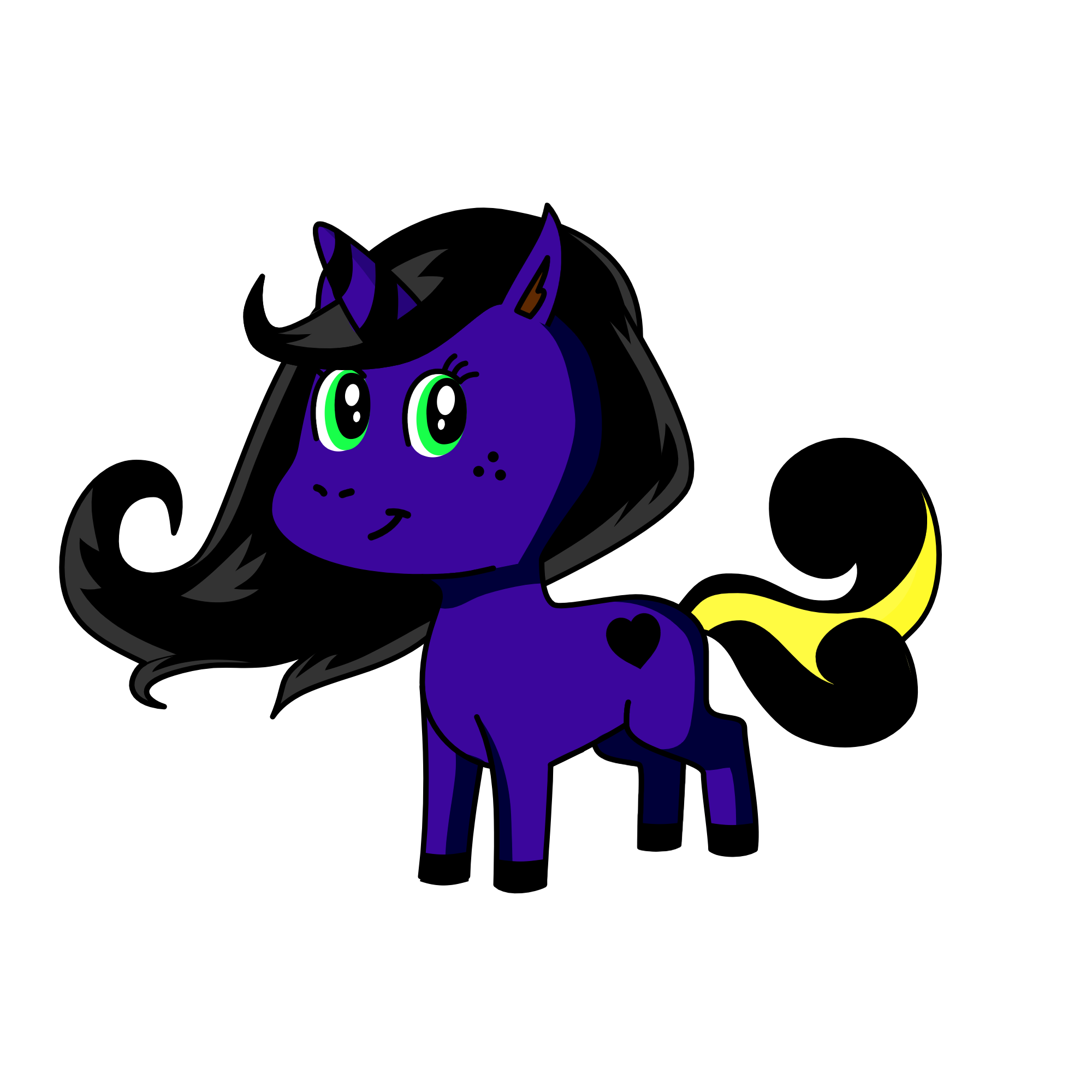 Batgirl, the unicorn