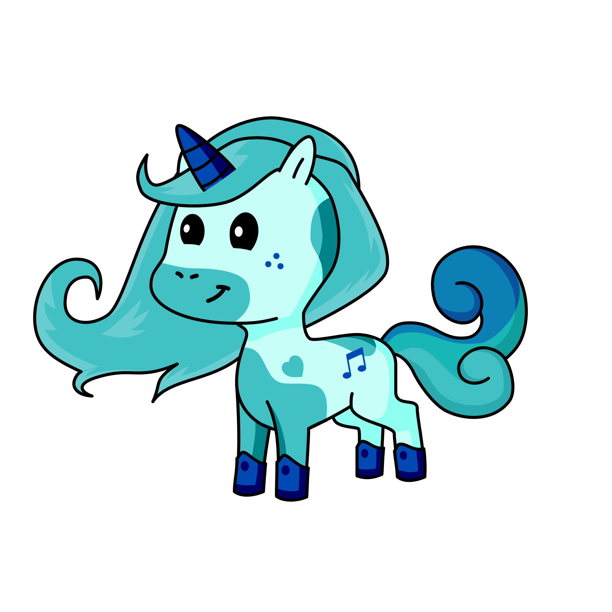 Frostpelt, the unicorn