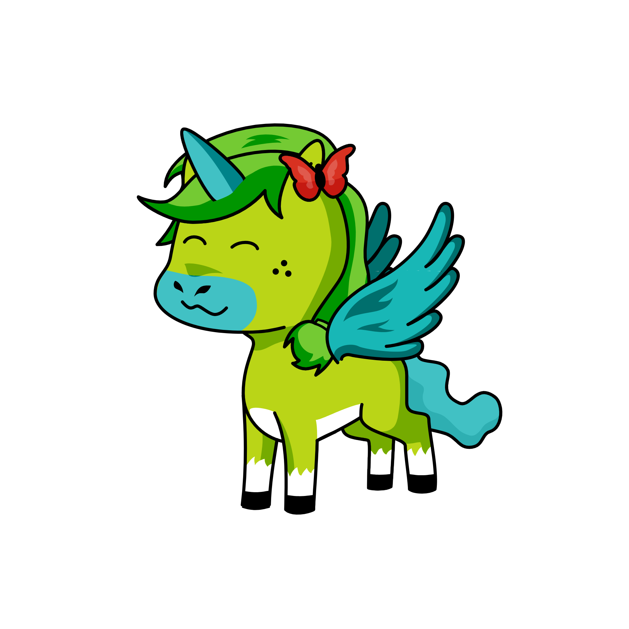 Your random bff, the unicorn