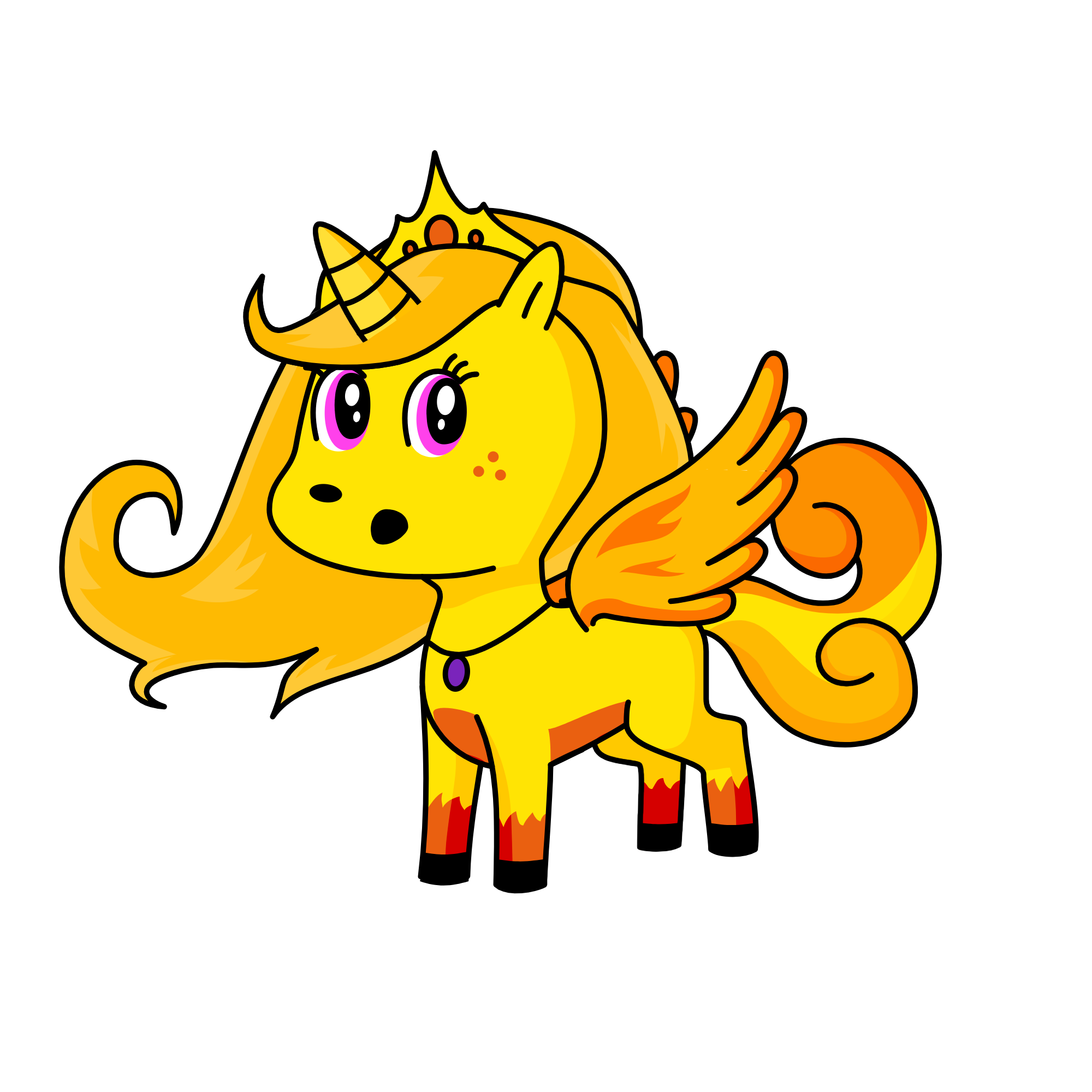 star the queen of the sun, the unicorn
