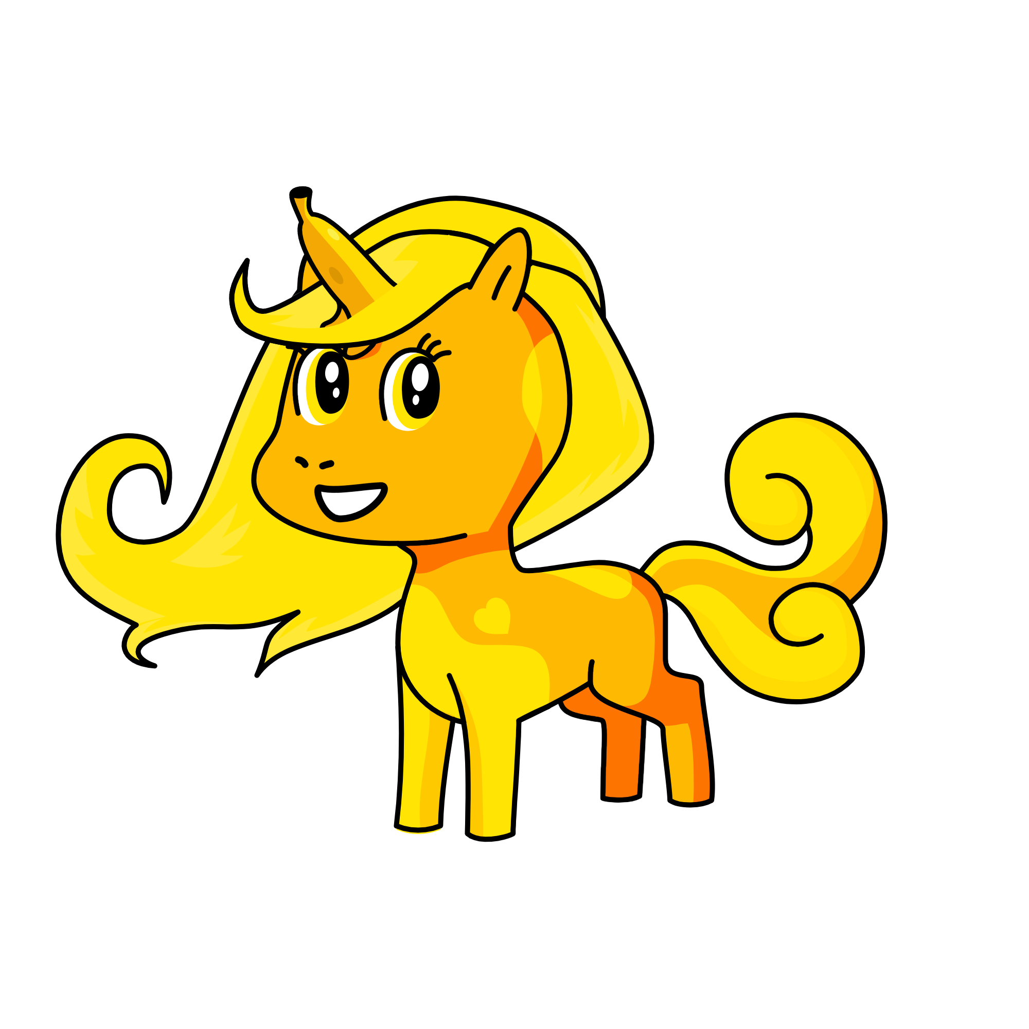 Banana , the unicorn