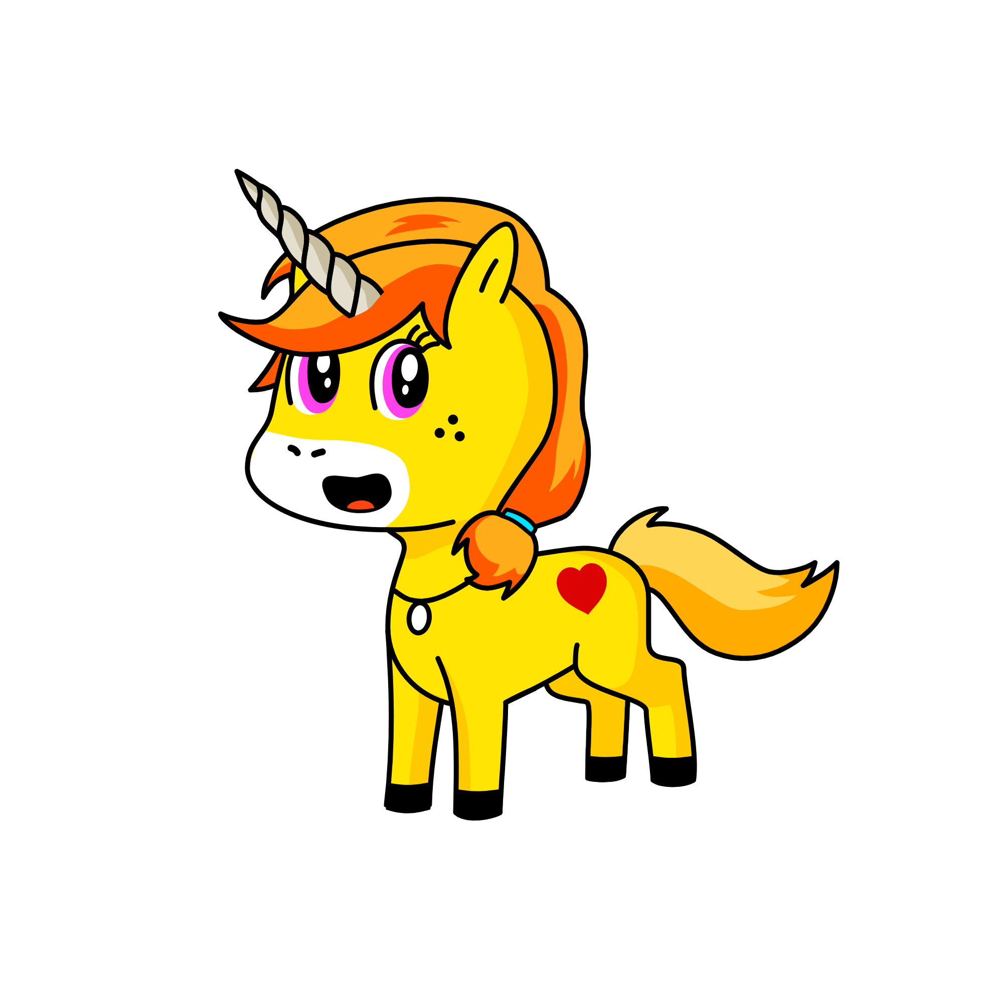 Fiona, the unicorn