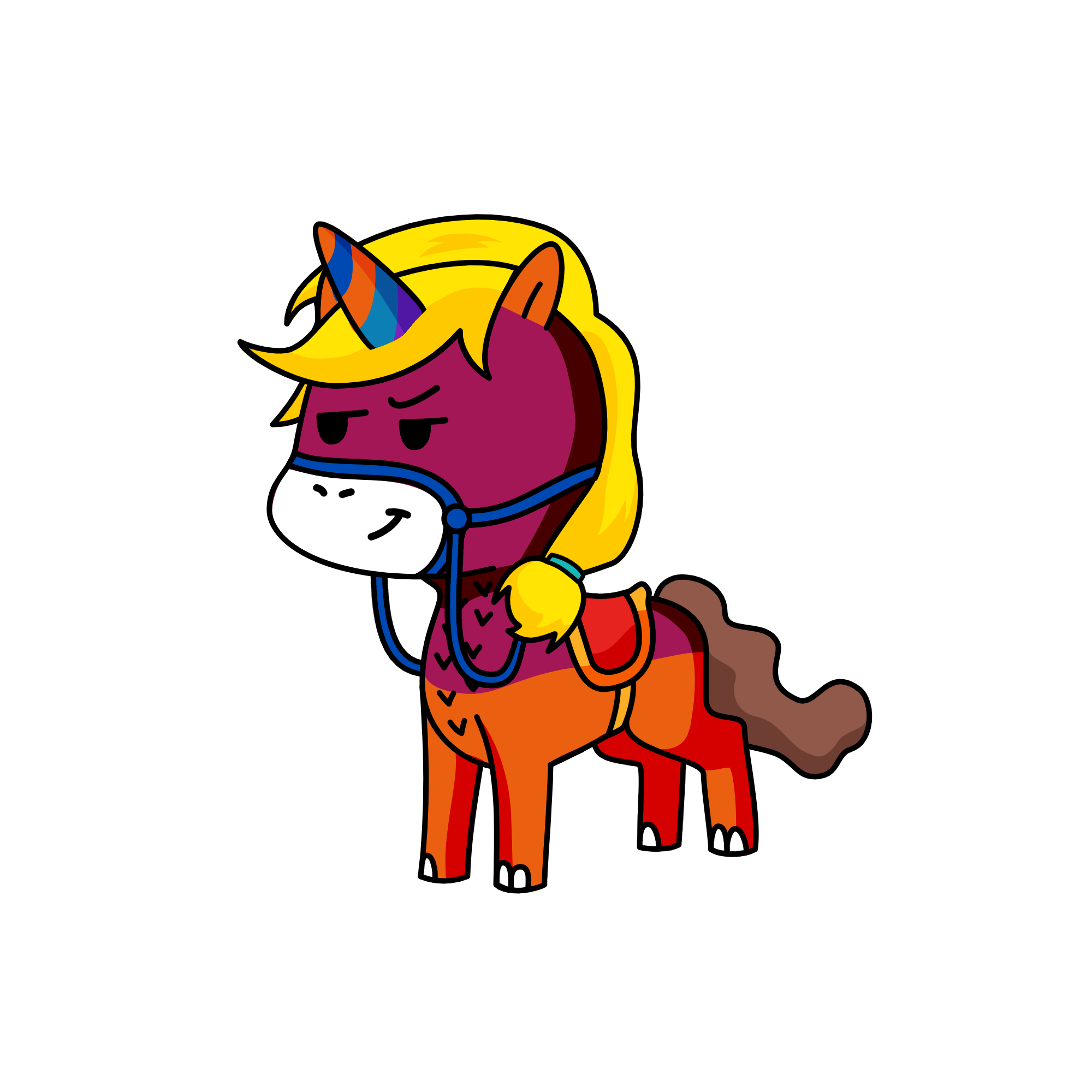 Very very very very very very very very very very very very very very very very ugly, the unicorn