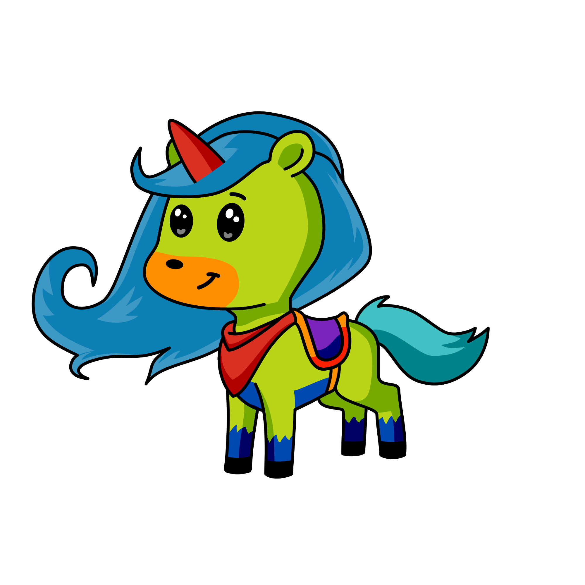 Qwill, the unicorn
