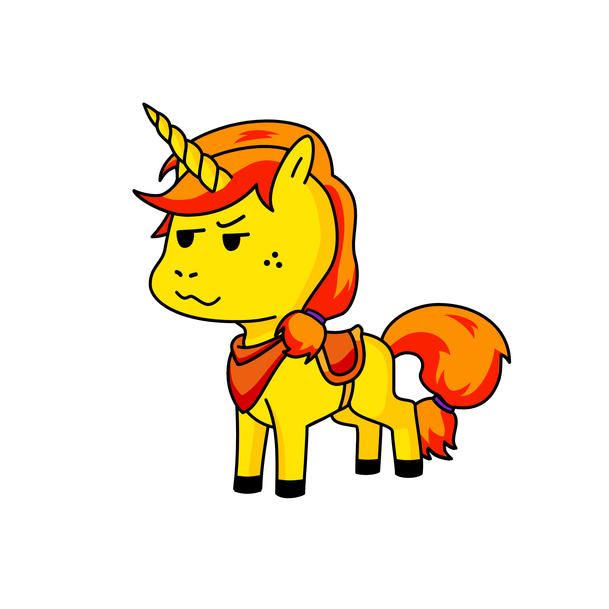peaches, the unicorn