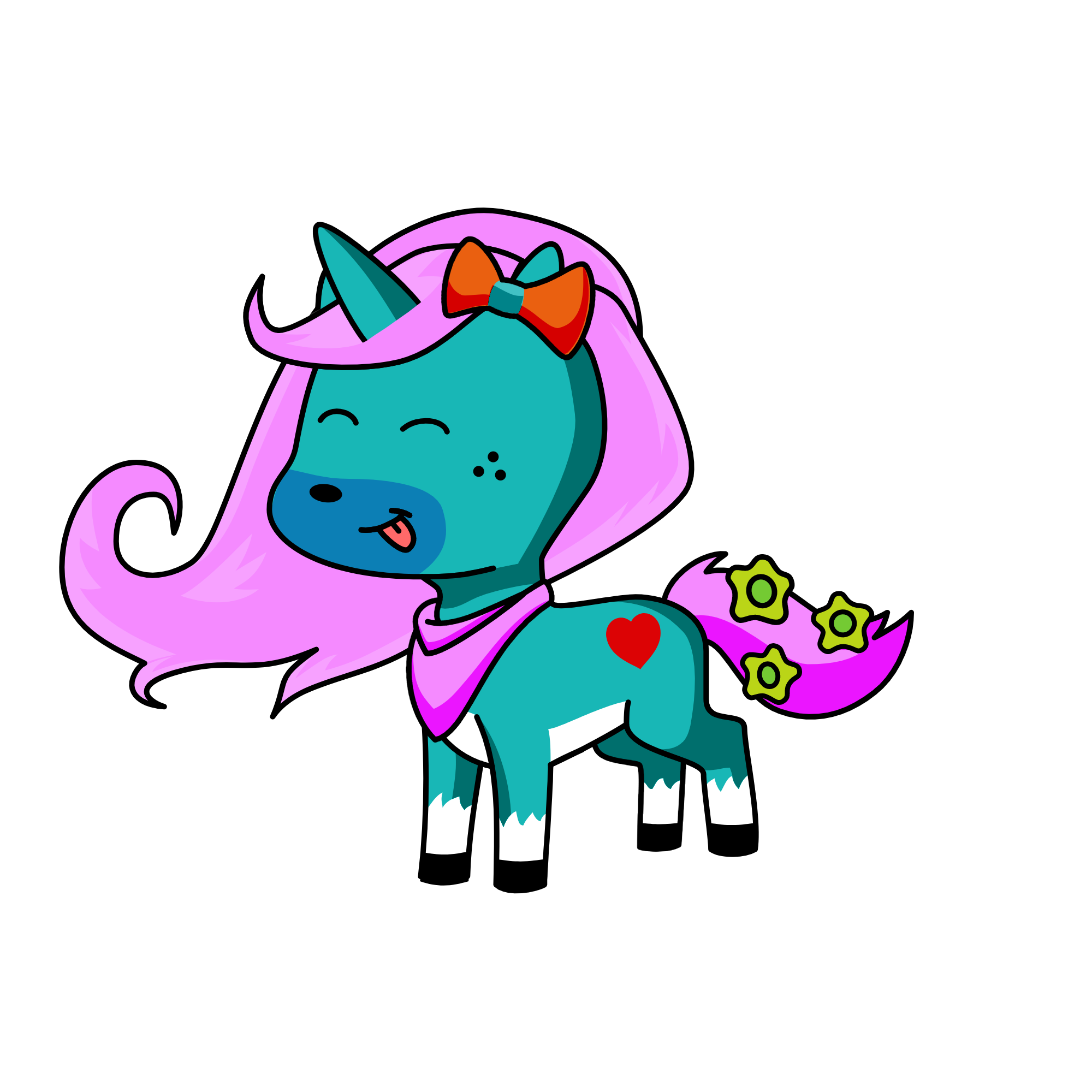 light, the unicorn