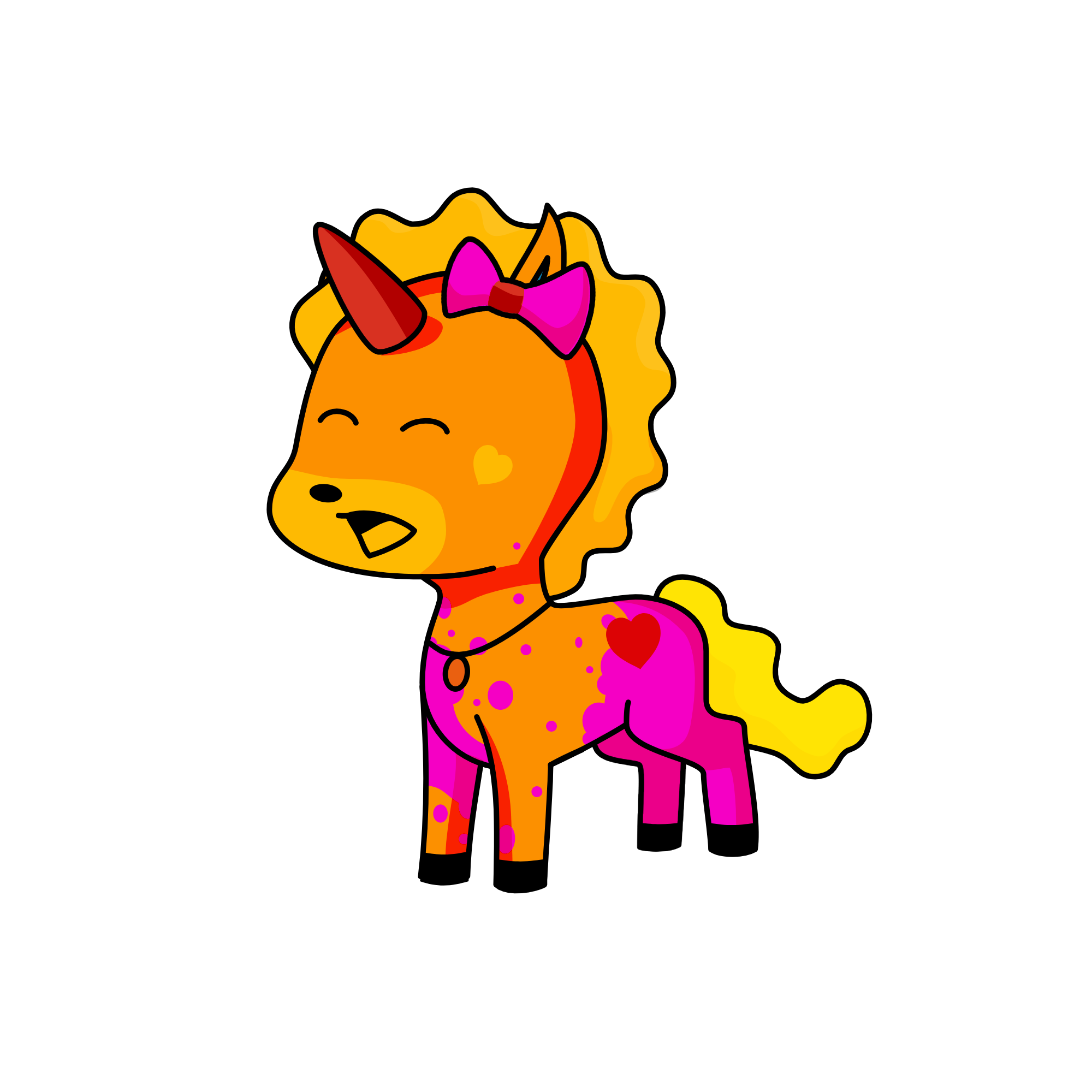 oronge , the unicorn
