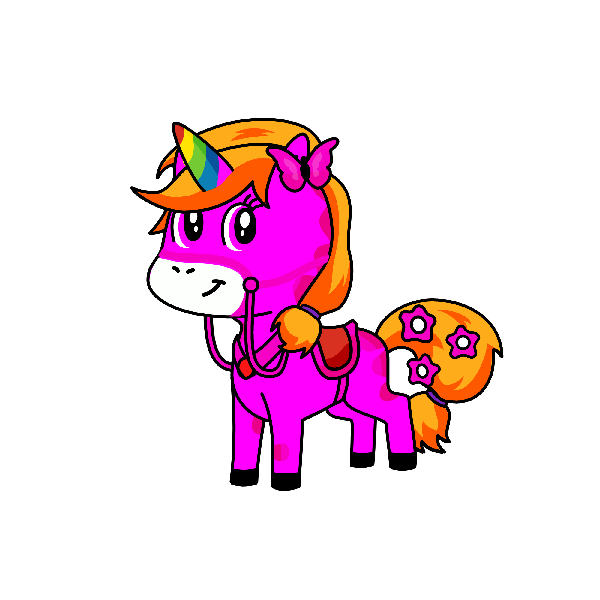 rainbow, the unicorn
