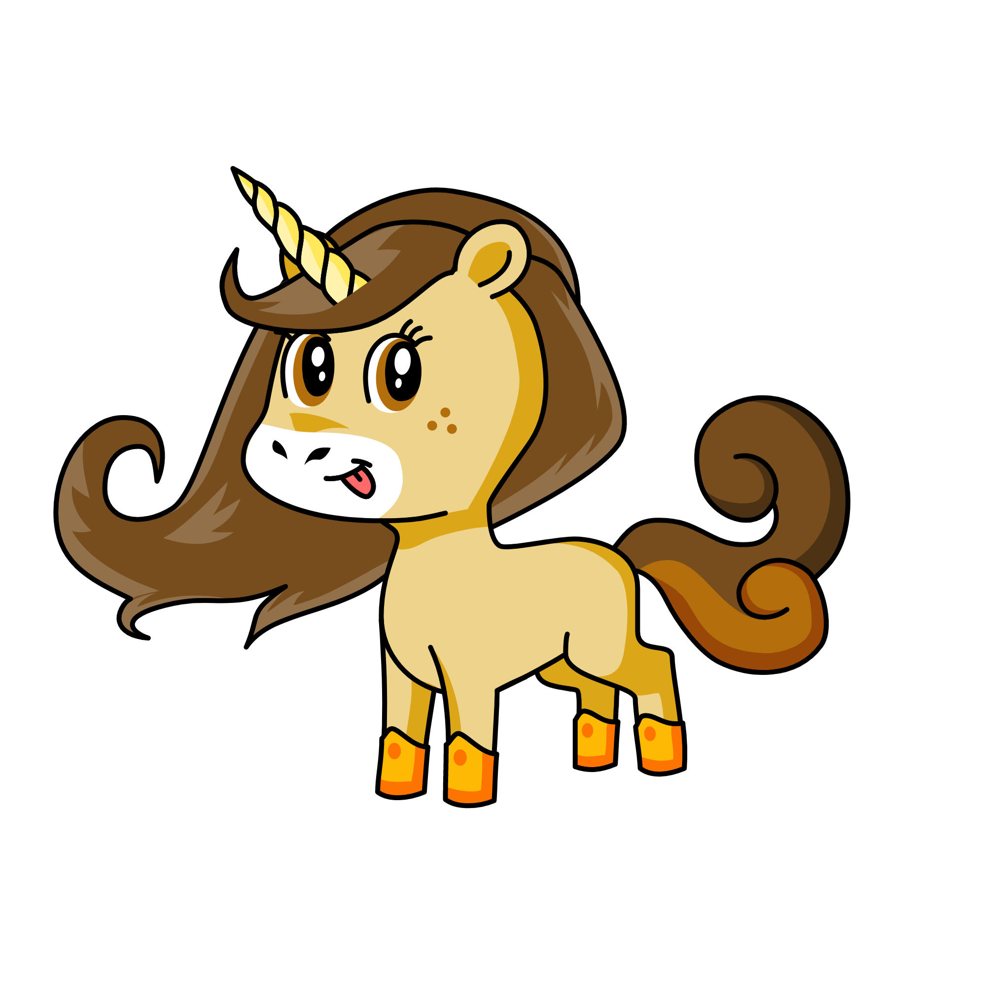 Reagan, the unicorn