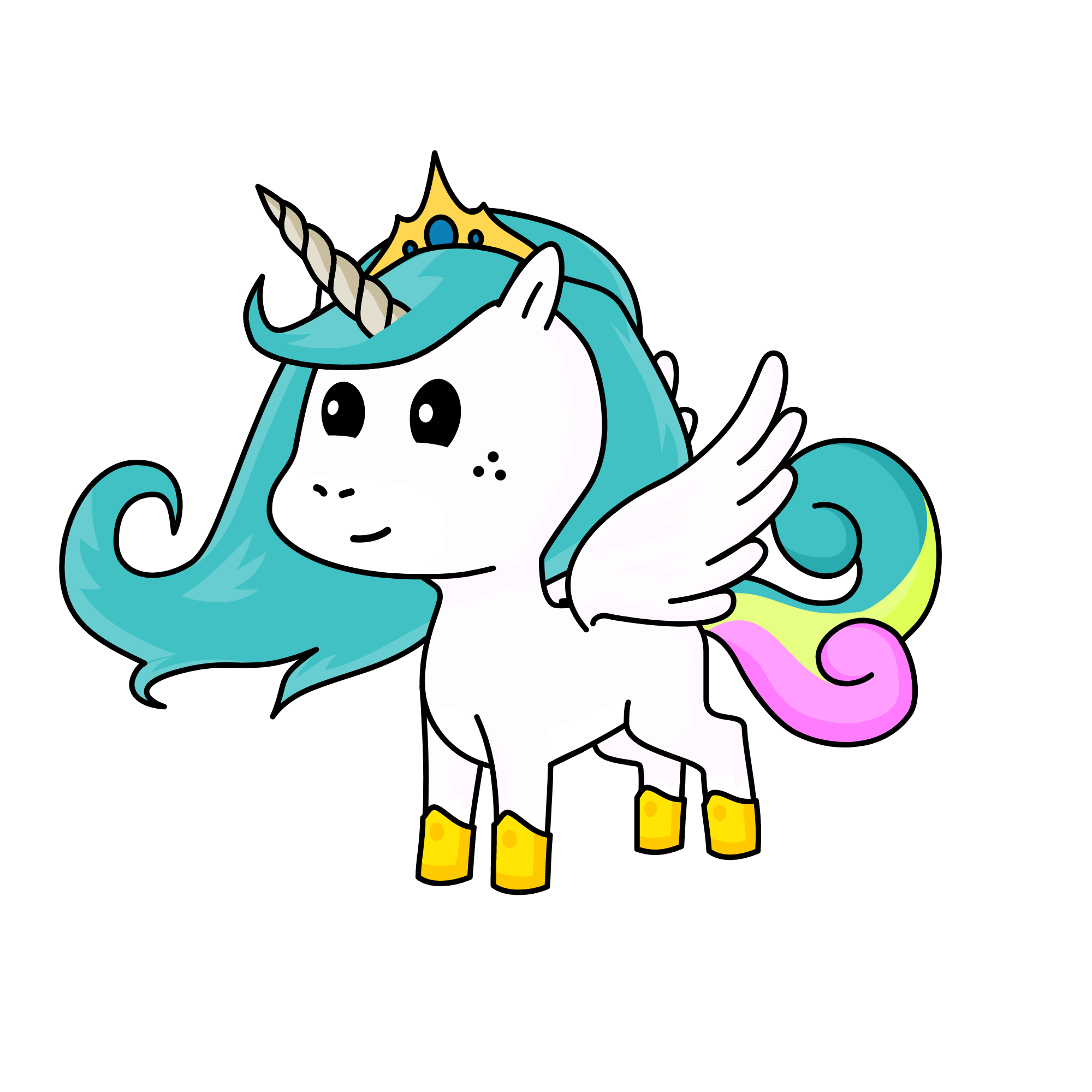 princess celestia, the unicorn