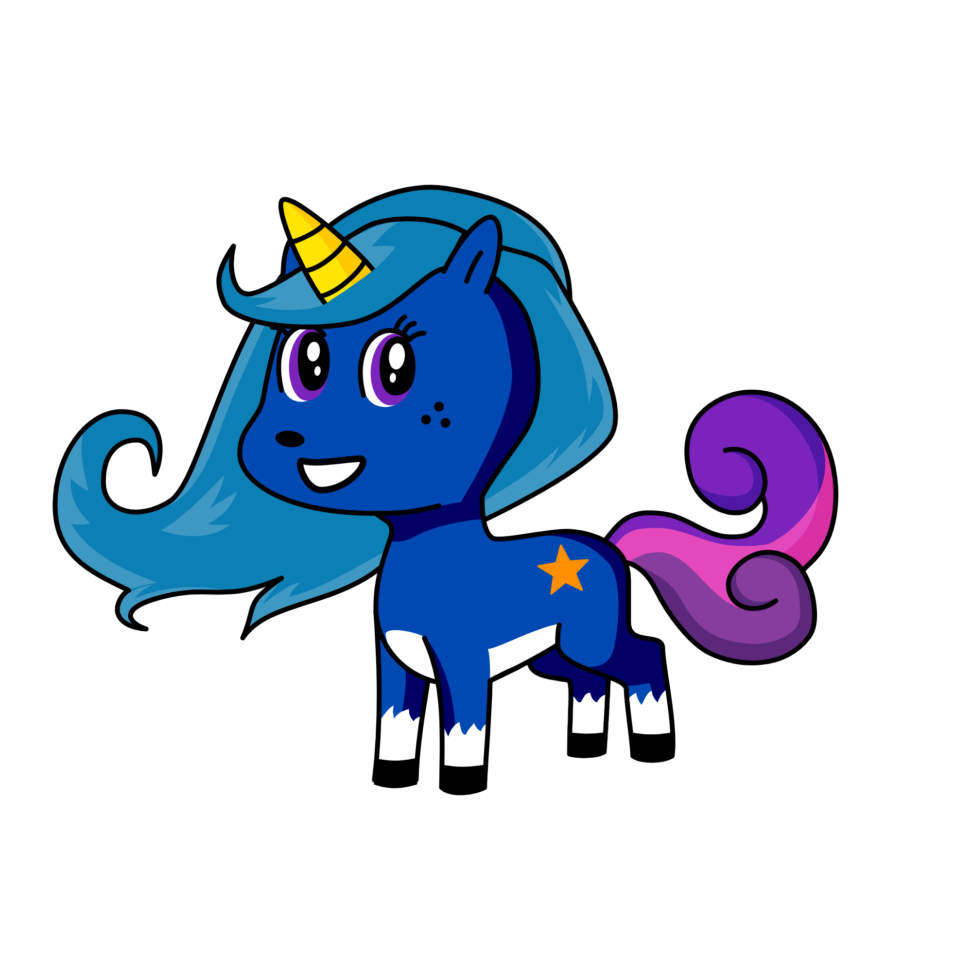 melia, the unicorn