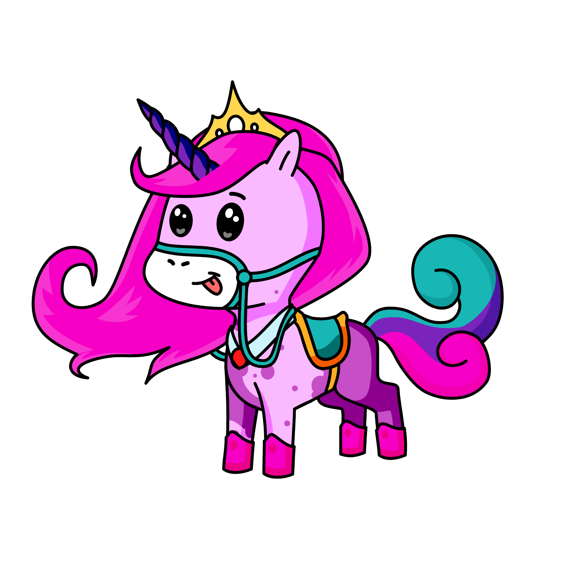 crystal, the unicorn
