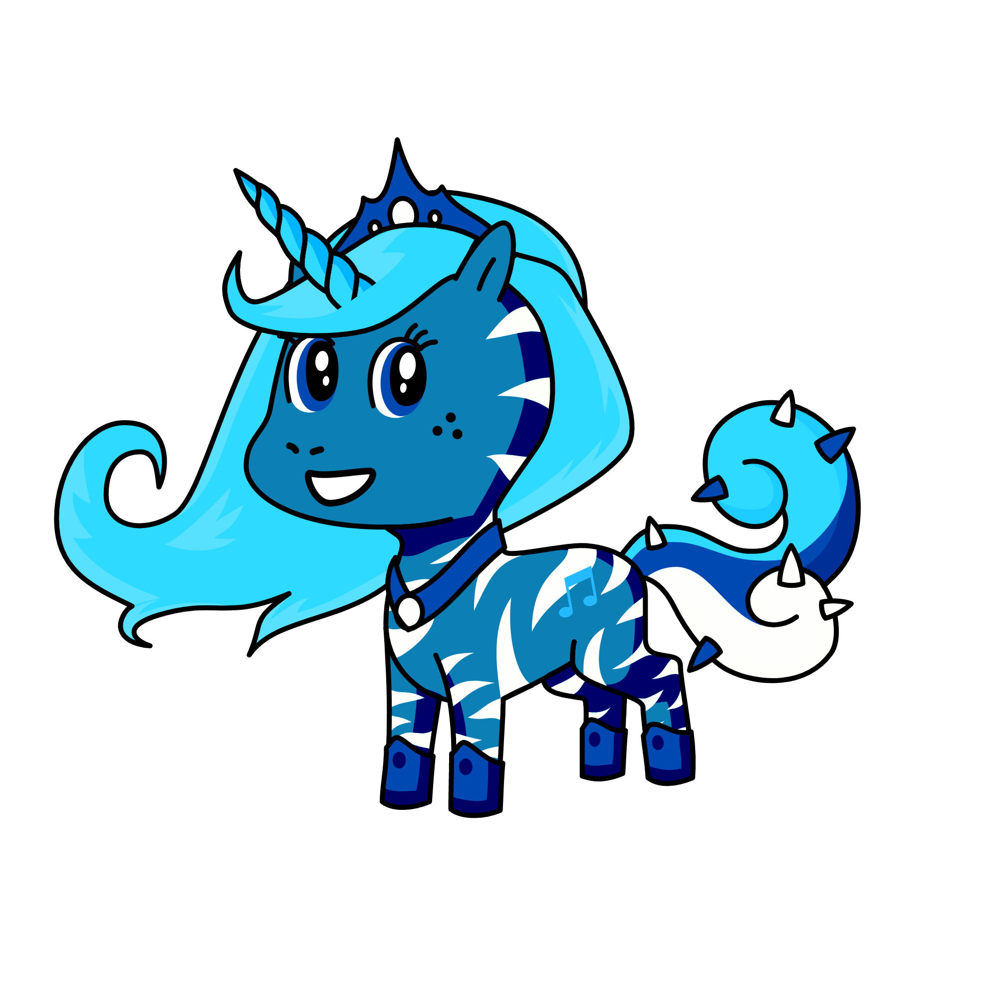 Snowy, the unicorn