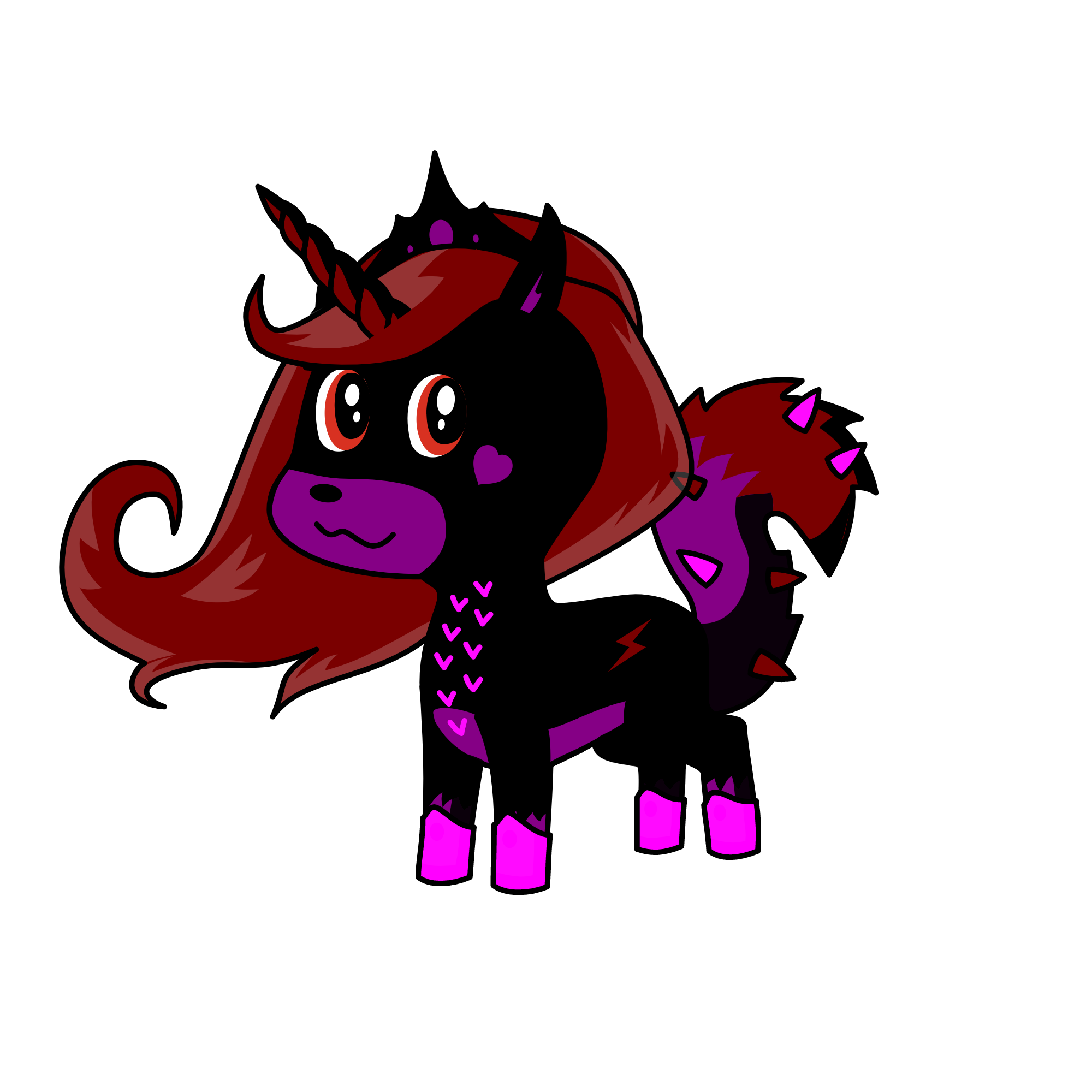 Midnight, the unicorn