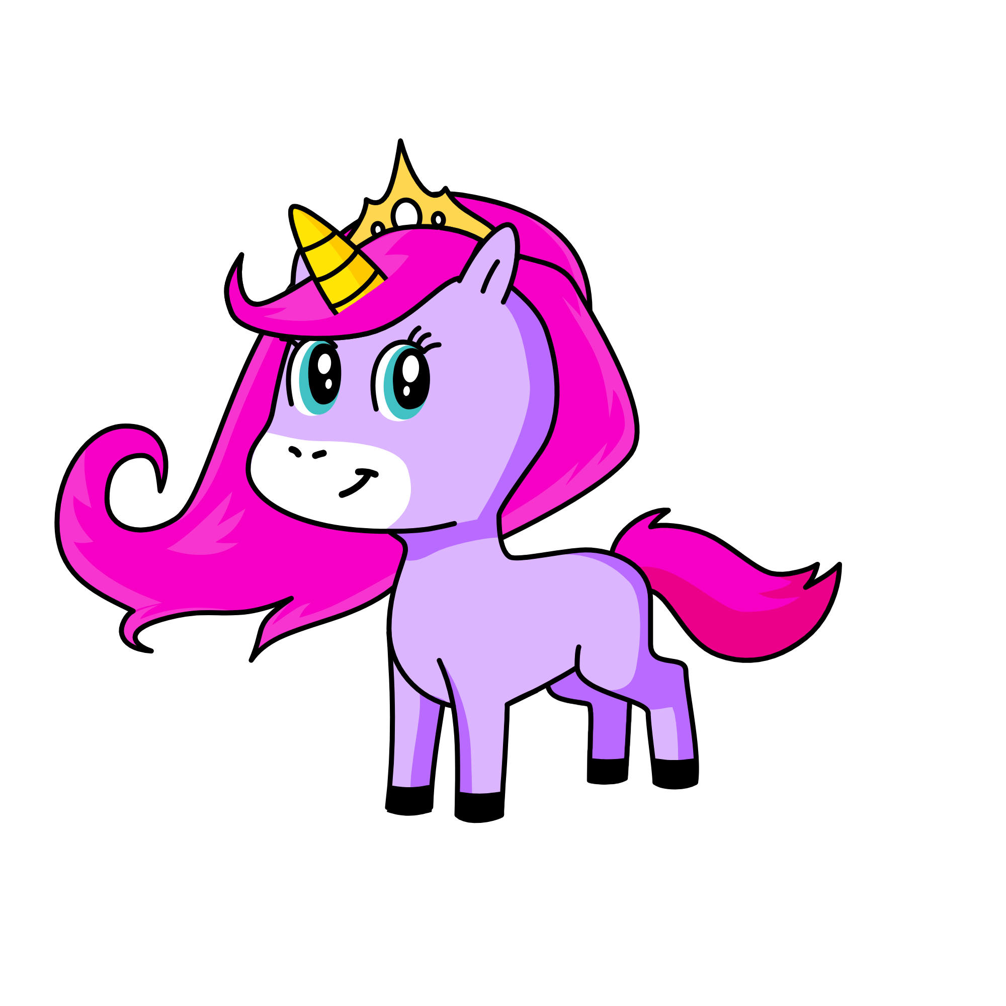 Little Flora, the unicorn